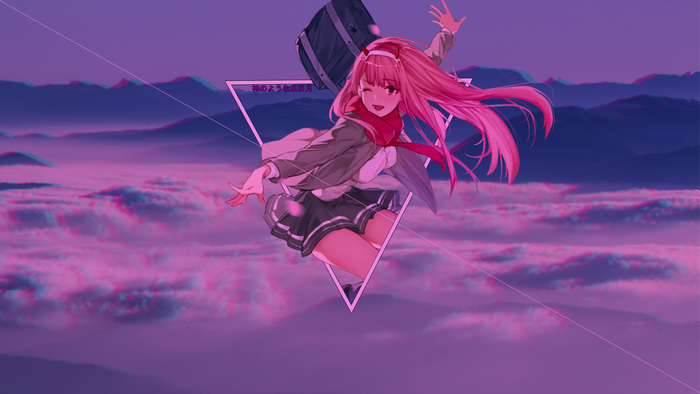 Zero Two from Darling in the FranXX