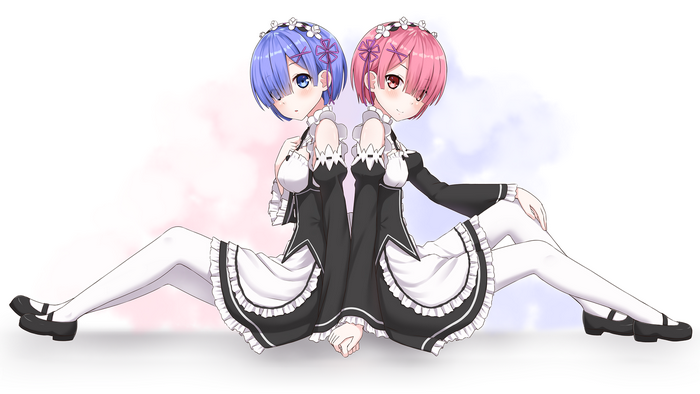 Rem and Ram from Re:Zero