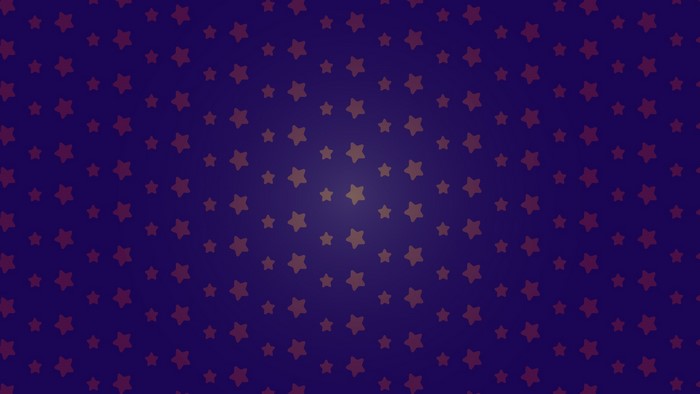Purple background with scattered stars illustration