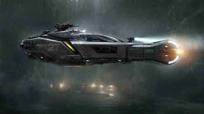 Blade Runner 2049 LAPD Spinner Flying Car