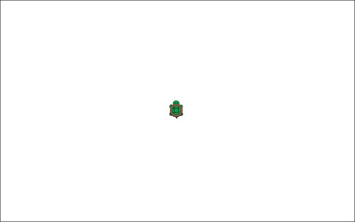 Minimalist turtle illustration