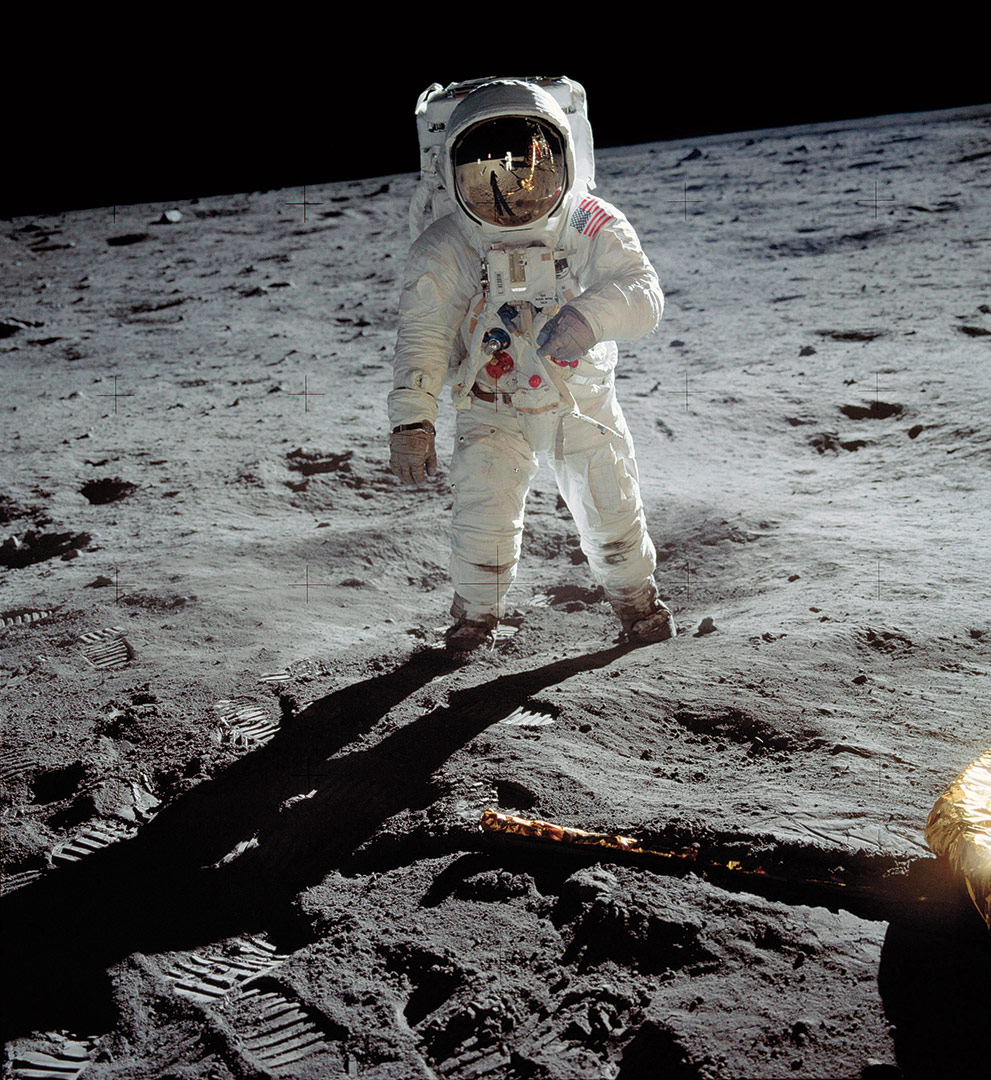 A Man on the Moon (Neil Armstrong, NASA, 1969)