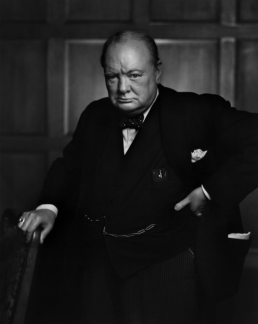 Winston Churchill (Yousuf Karsh, 1941)
