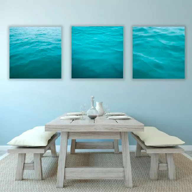 Sea, triptych