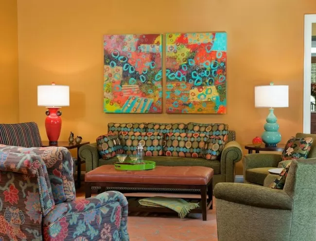 Diptych, modular painting