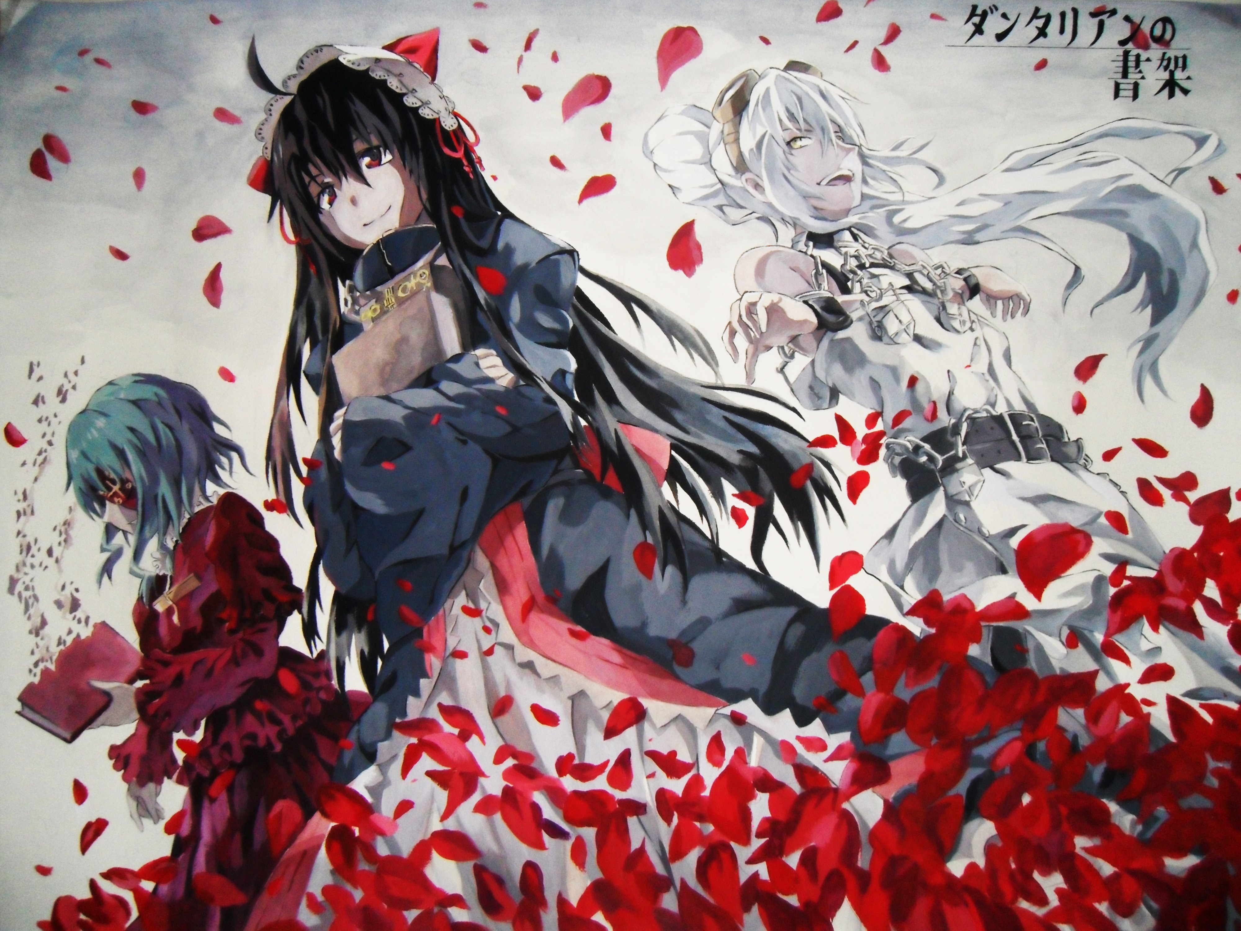 Dalian and Raziel from Dantalian no Shoka HD Wallpaper