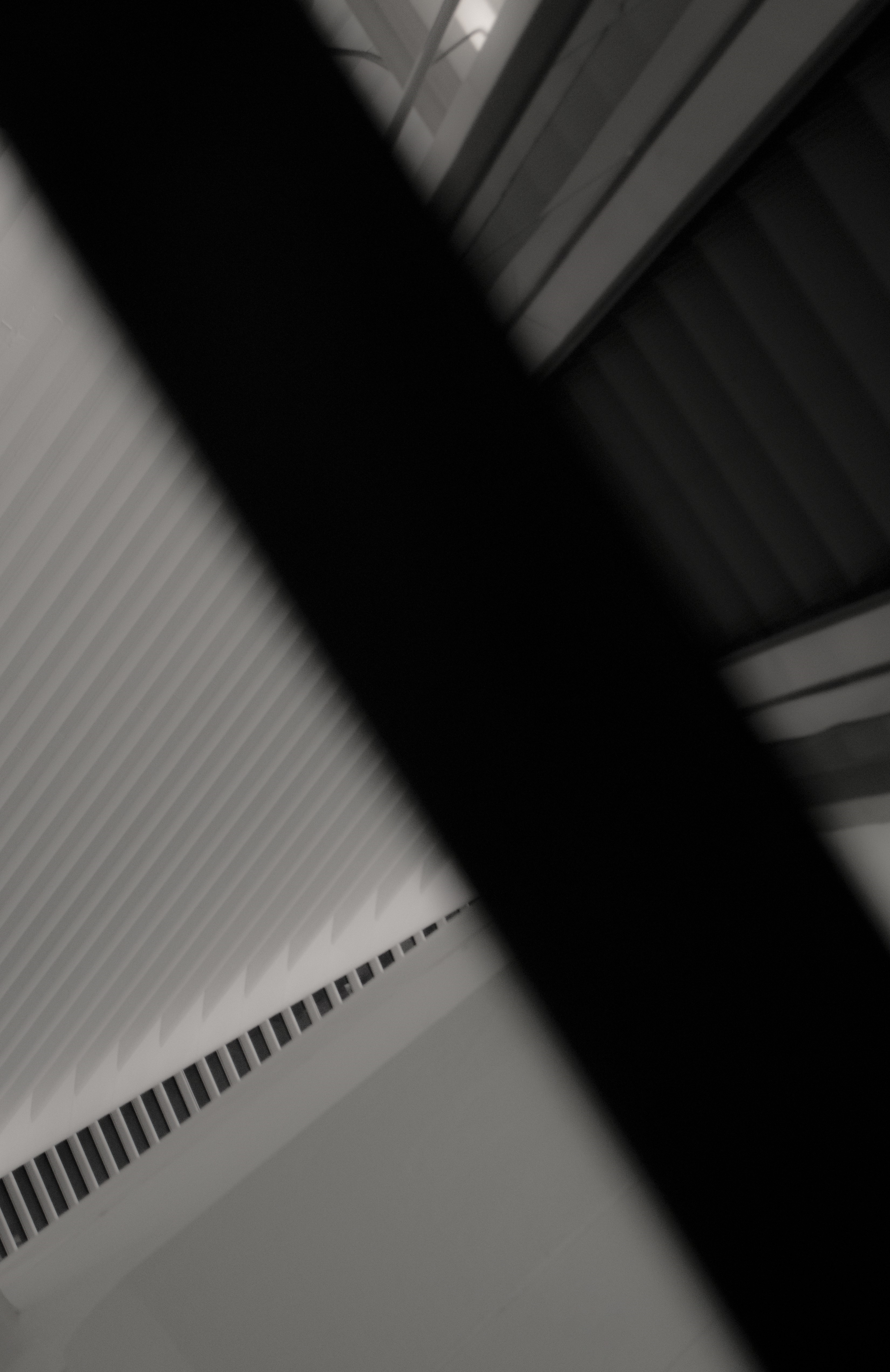 Monochrome abstract of architectural elements with diagonal shadow HD Wallpaper