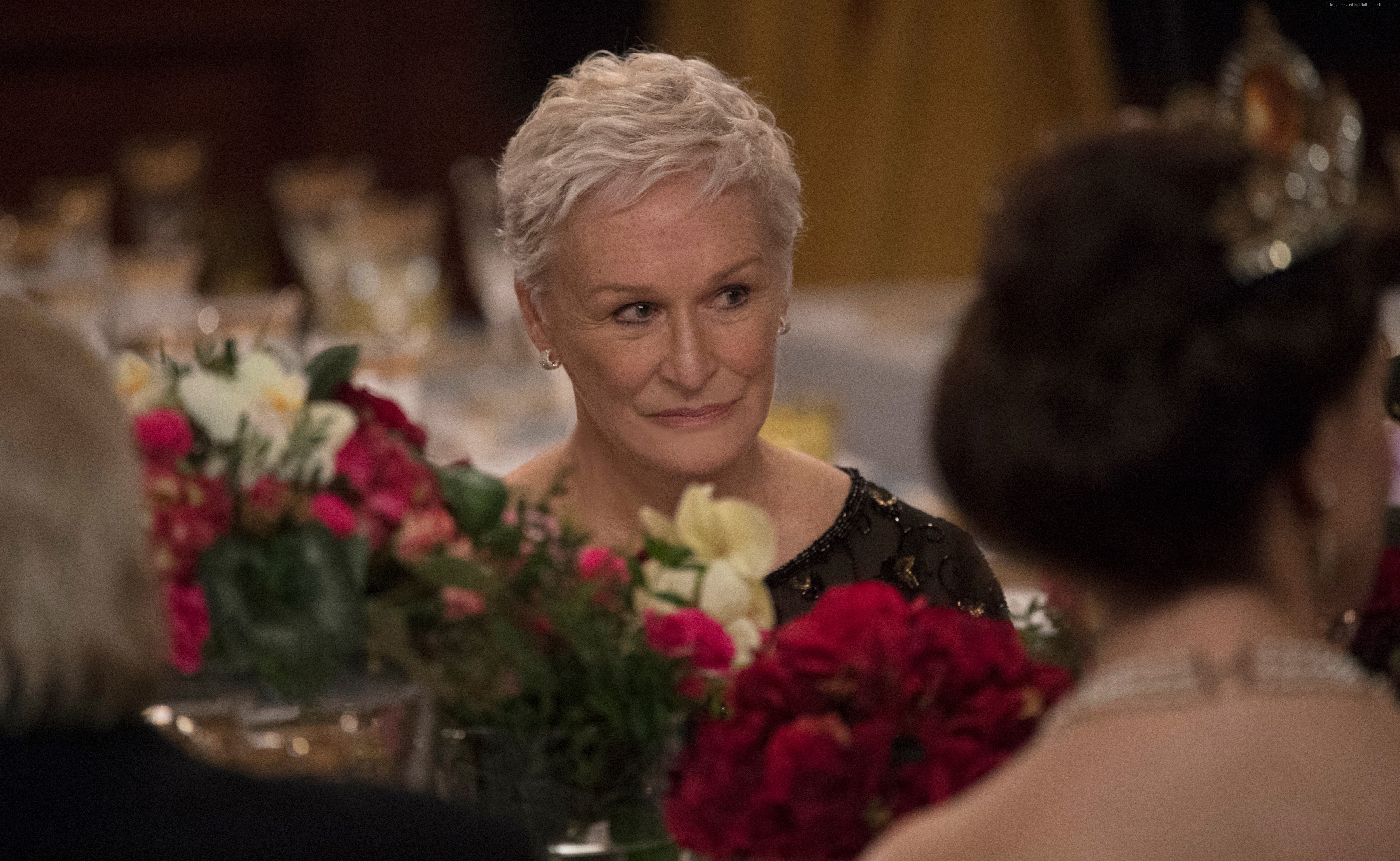 Glenn Close in The Wife HD Wallpaper