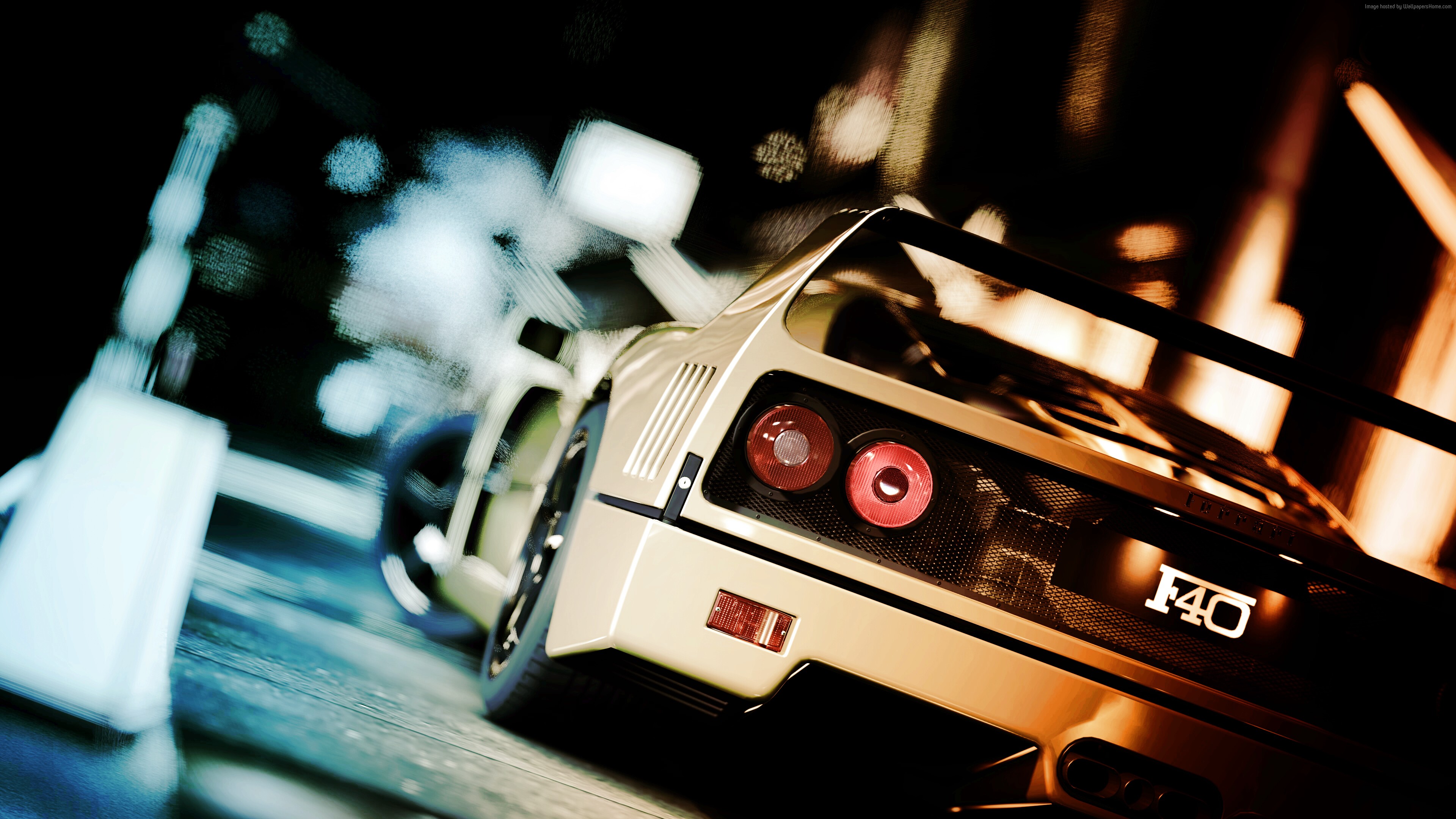 Ferrari F40 4K HD Wallpaper