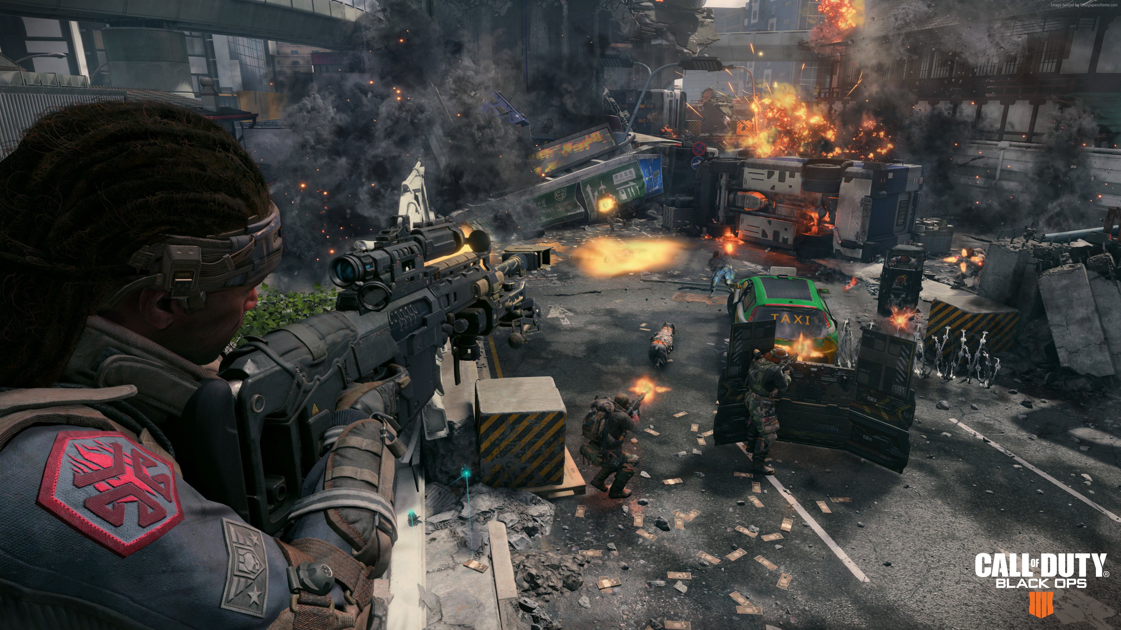 Call of Duty Black Ops 4 4K screenshot HD Wallpaper