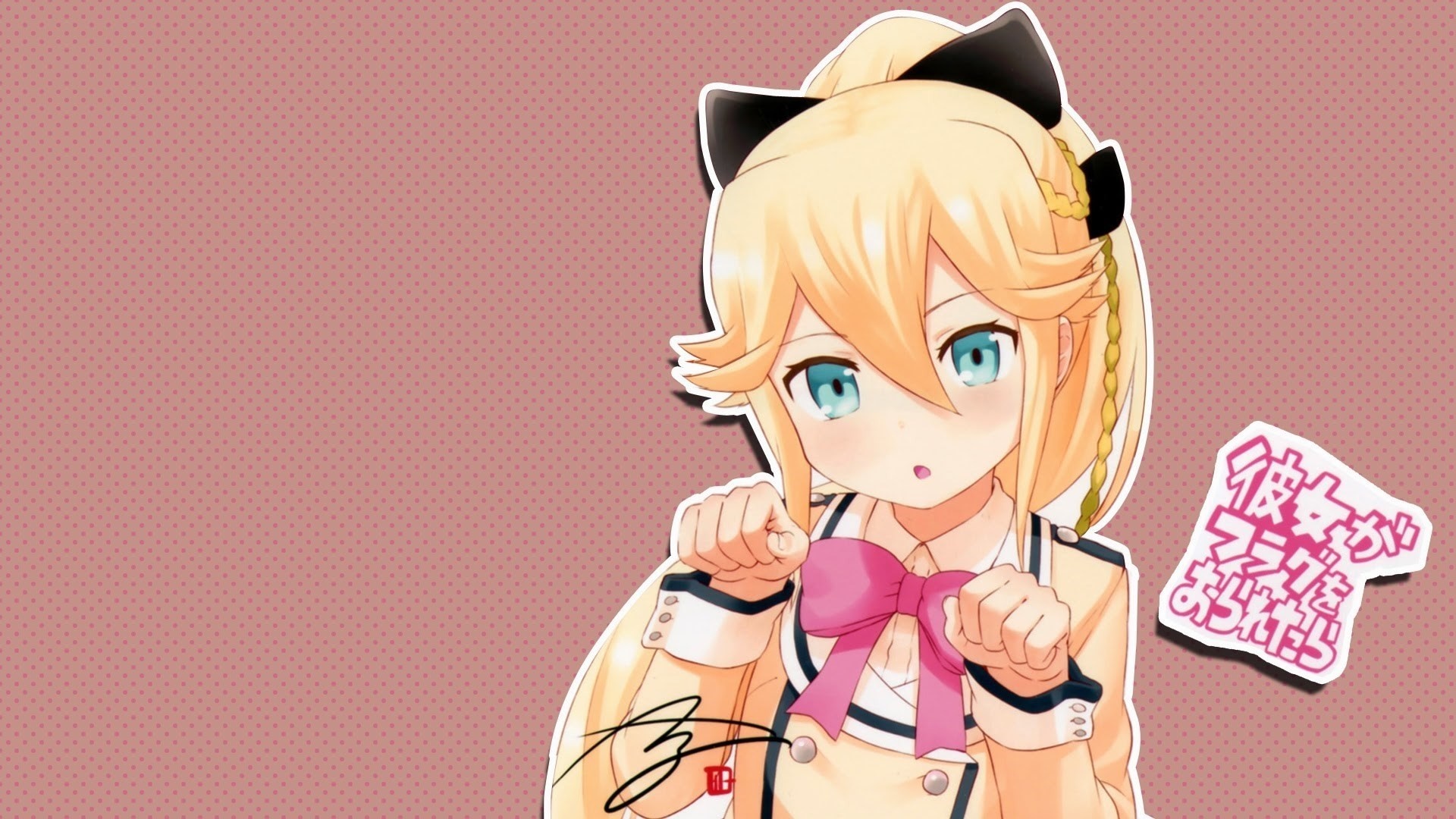 Nanami Knight Bladefield from Kanojo ga Flag wo Oraretara HD Wallpaper