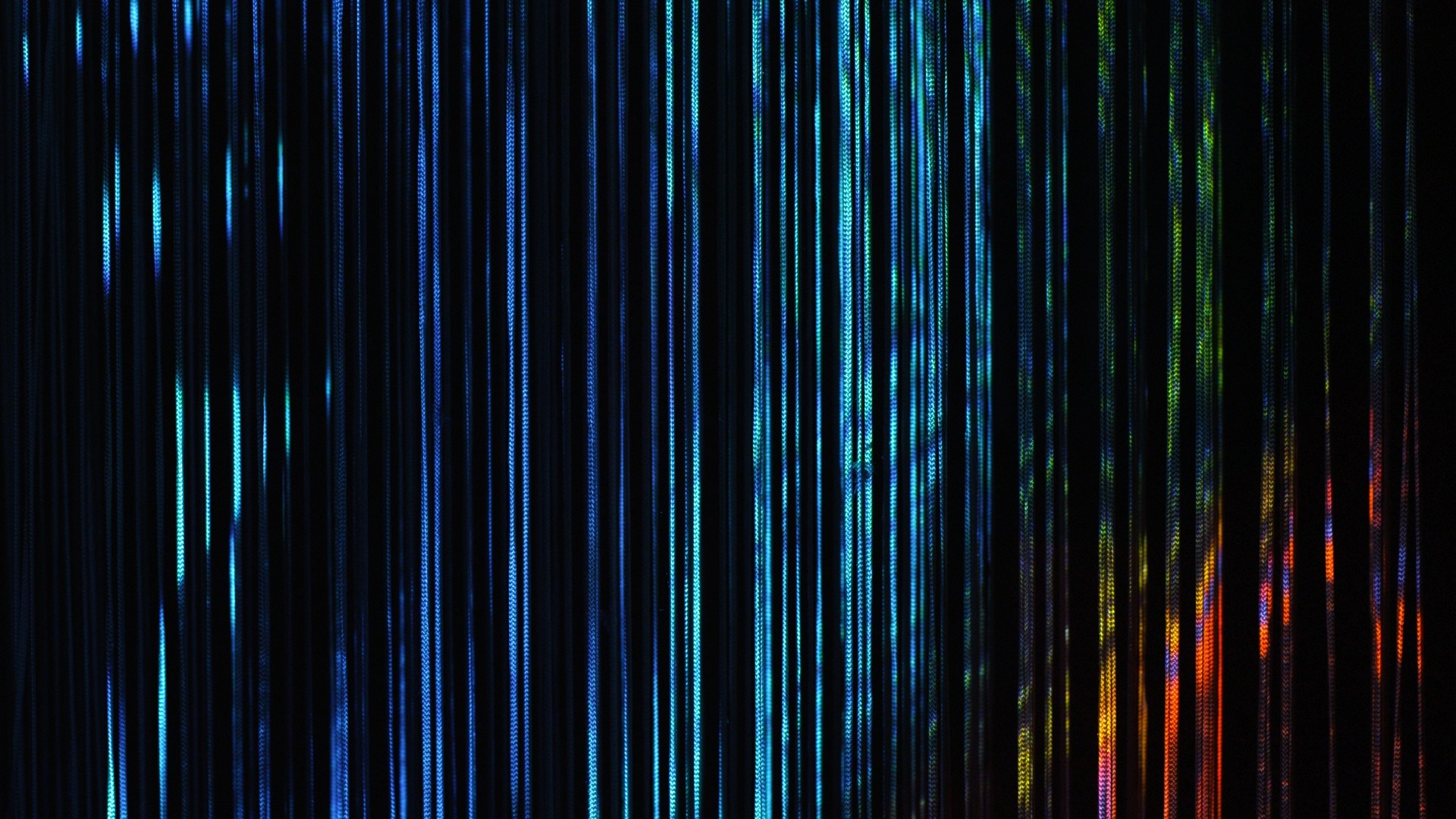 Abstract digital art with vertical lines and color HD Wallpaper