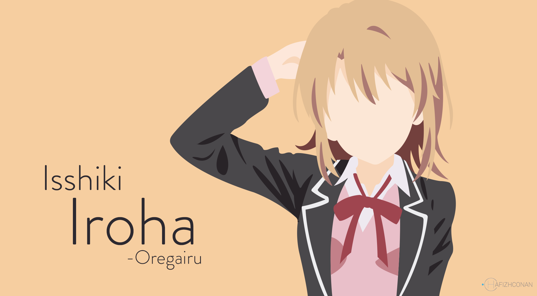 Isshiki Iroha from Yahari Ore no Seishun Love Comedy wa Machigatteiru HD Wallpaper