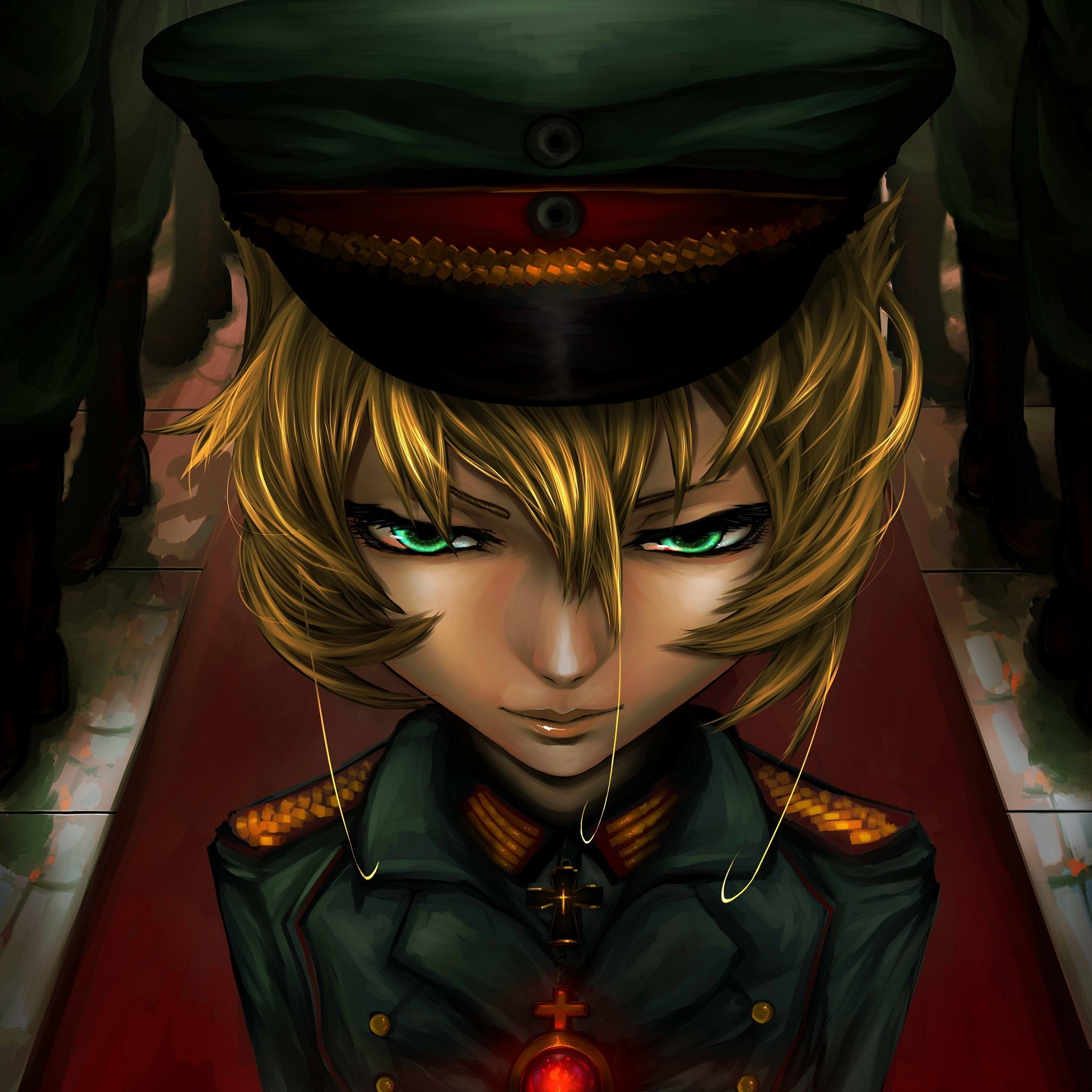 Tanya Degurechaff from Youjo Senki HD Wallpaper