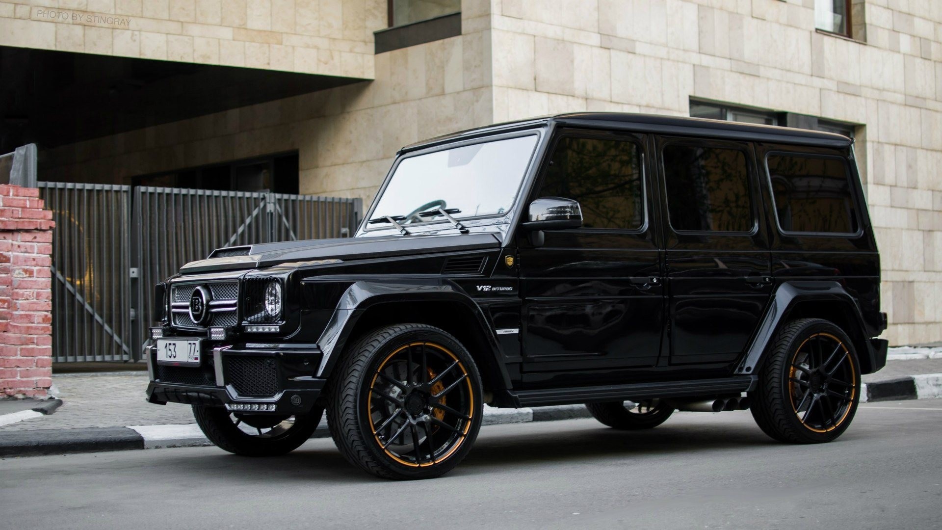 Black Mercedes-Benz G 63 AMG Black Series SUV HD Wallpaper