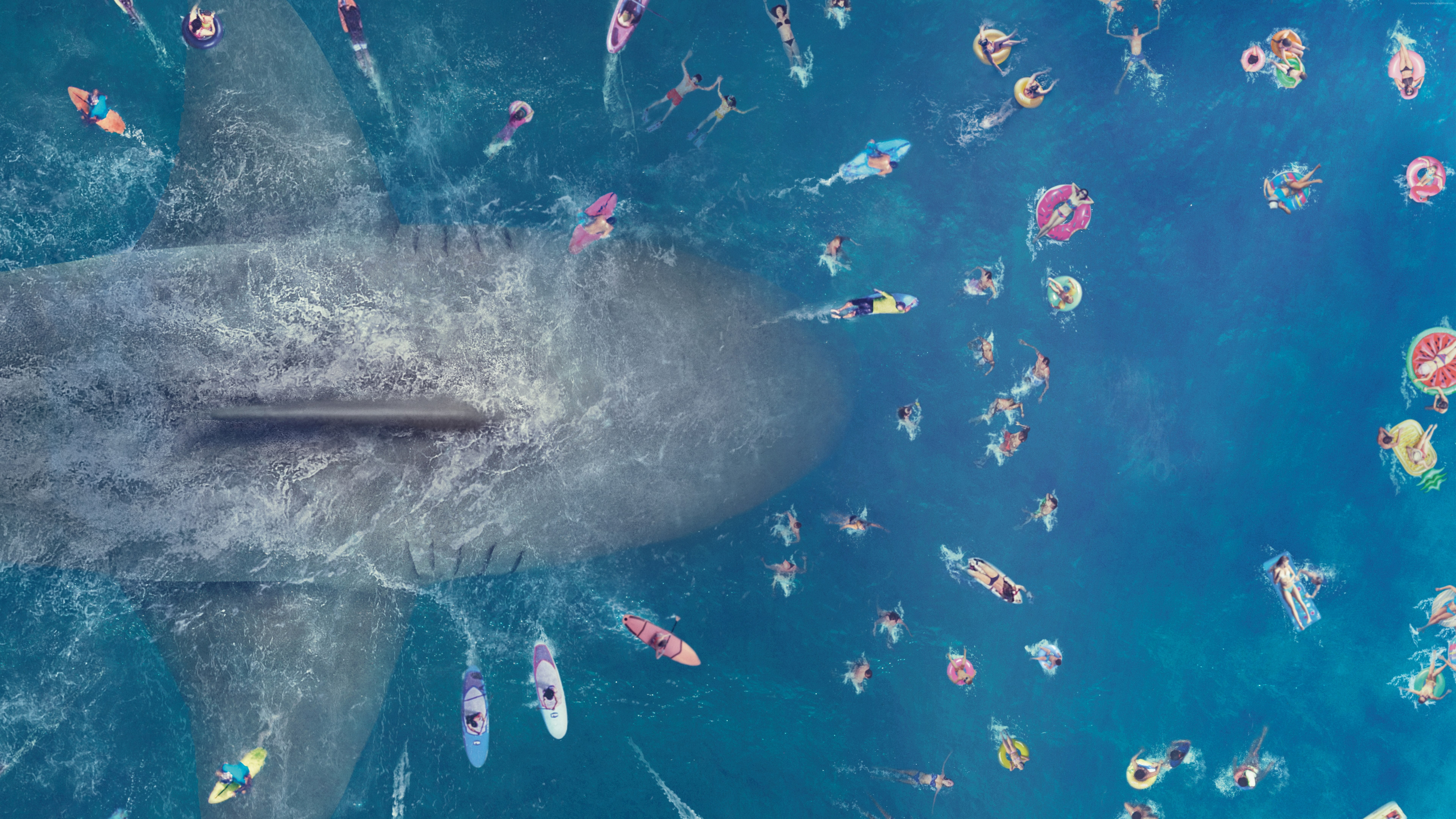 The Meg movie poster HD Wallpaper