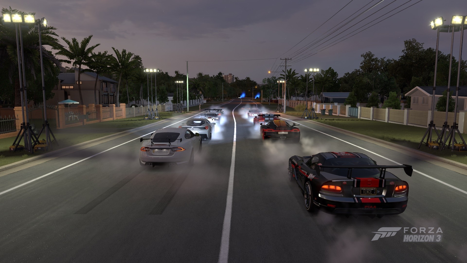 Forza Horizon 3: Dodge Viper ACR and other supercars racing HD Wallpaper