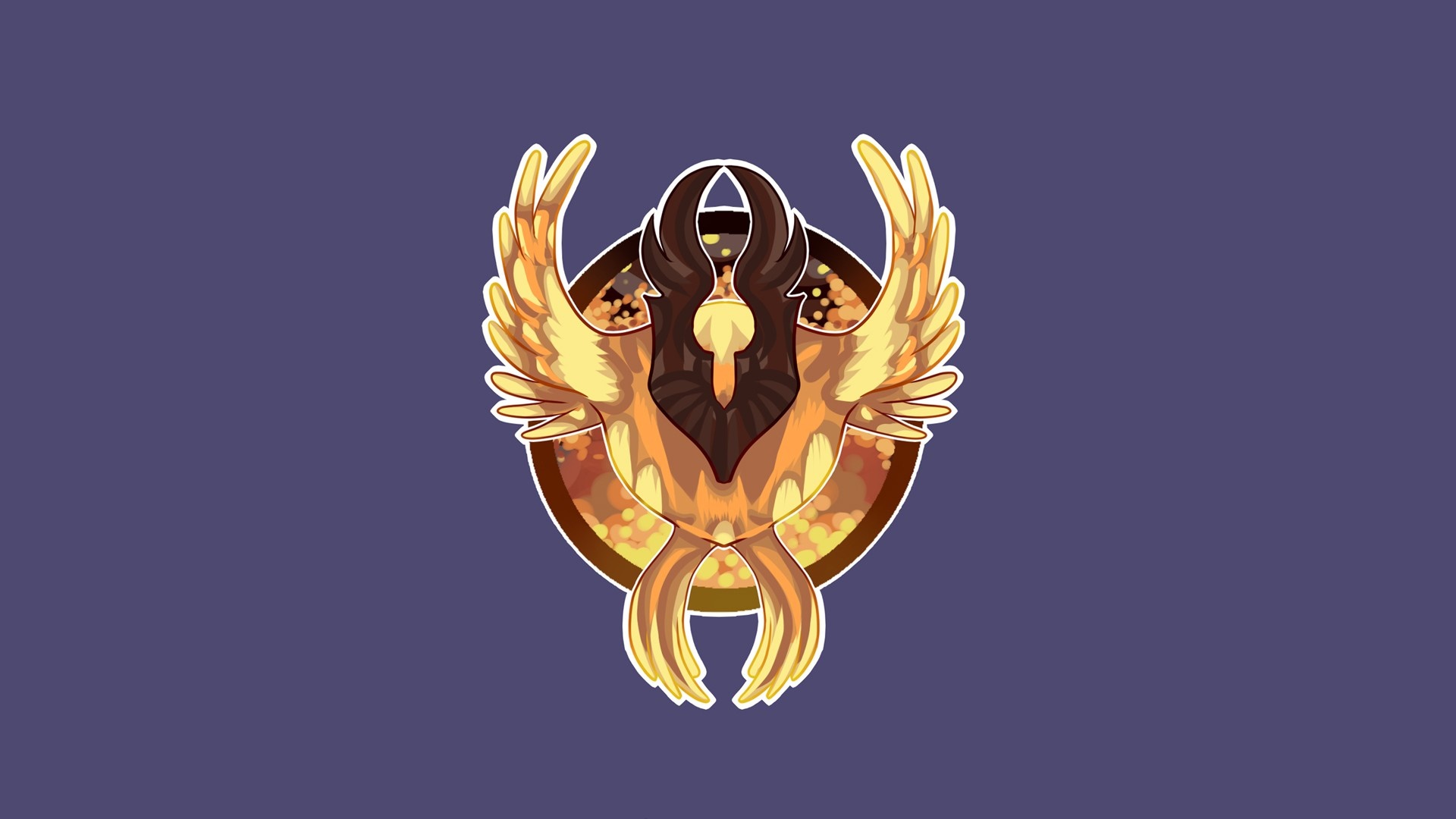 Phoenix illustration from Dota 2 HD Wallpaper