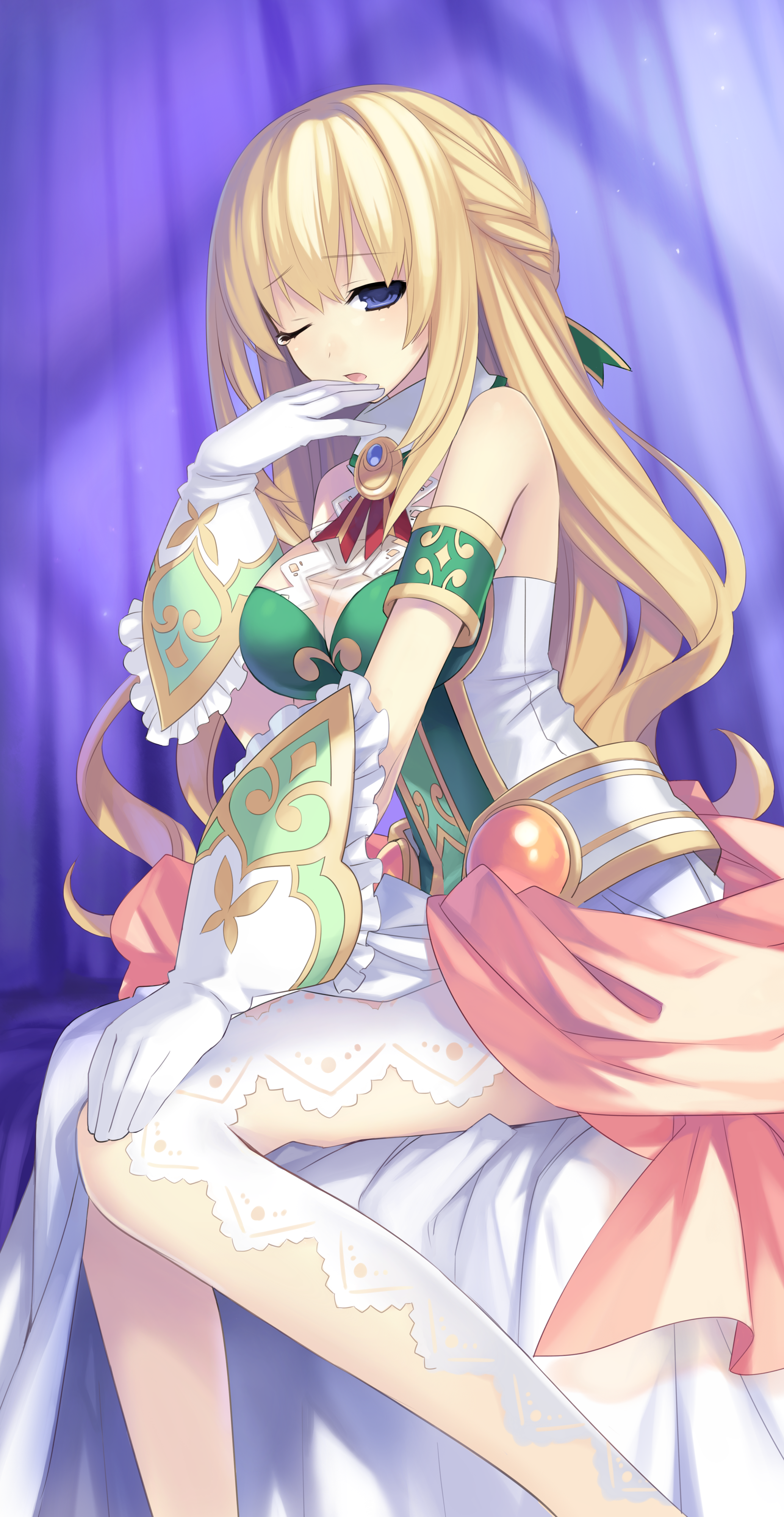 Vert from Hyperdimension Neptunia HD Wallpaper