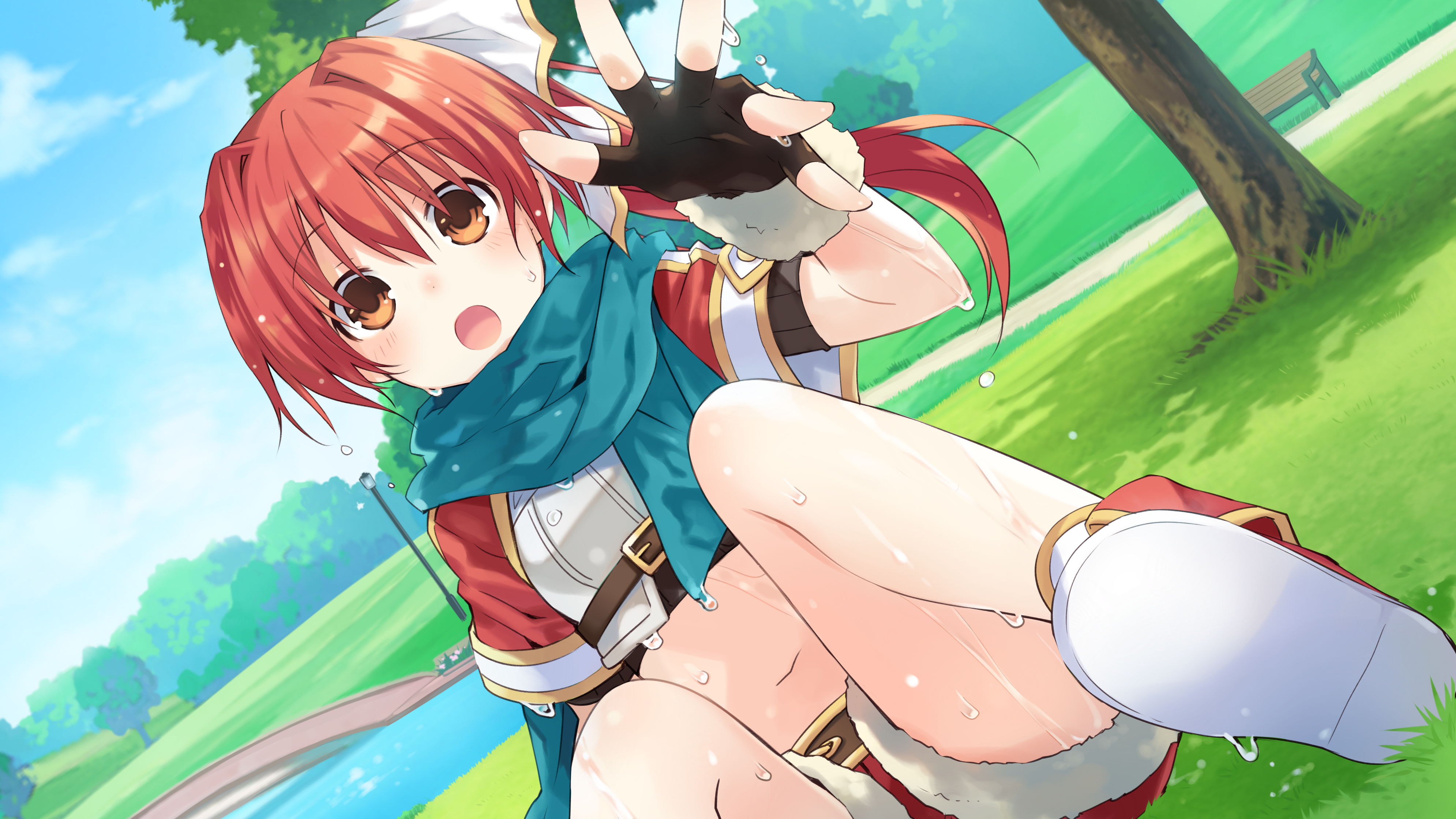 Falcom from Hyperdimension Neptunia HD Wallpaper