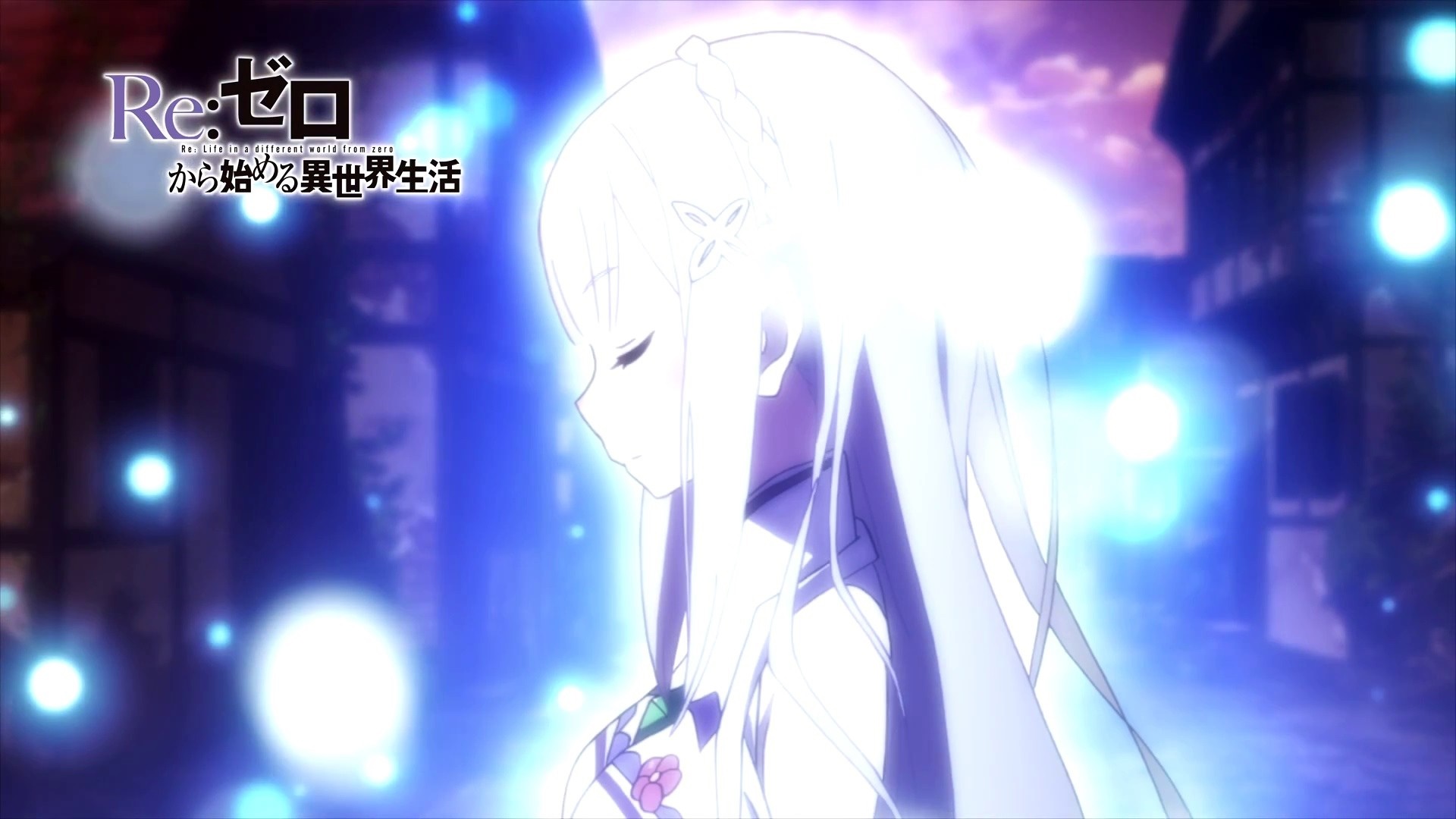 Emilia from Re:Zero Kara Hajimeru Isekai Seikatsu HD Wallpaper