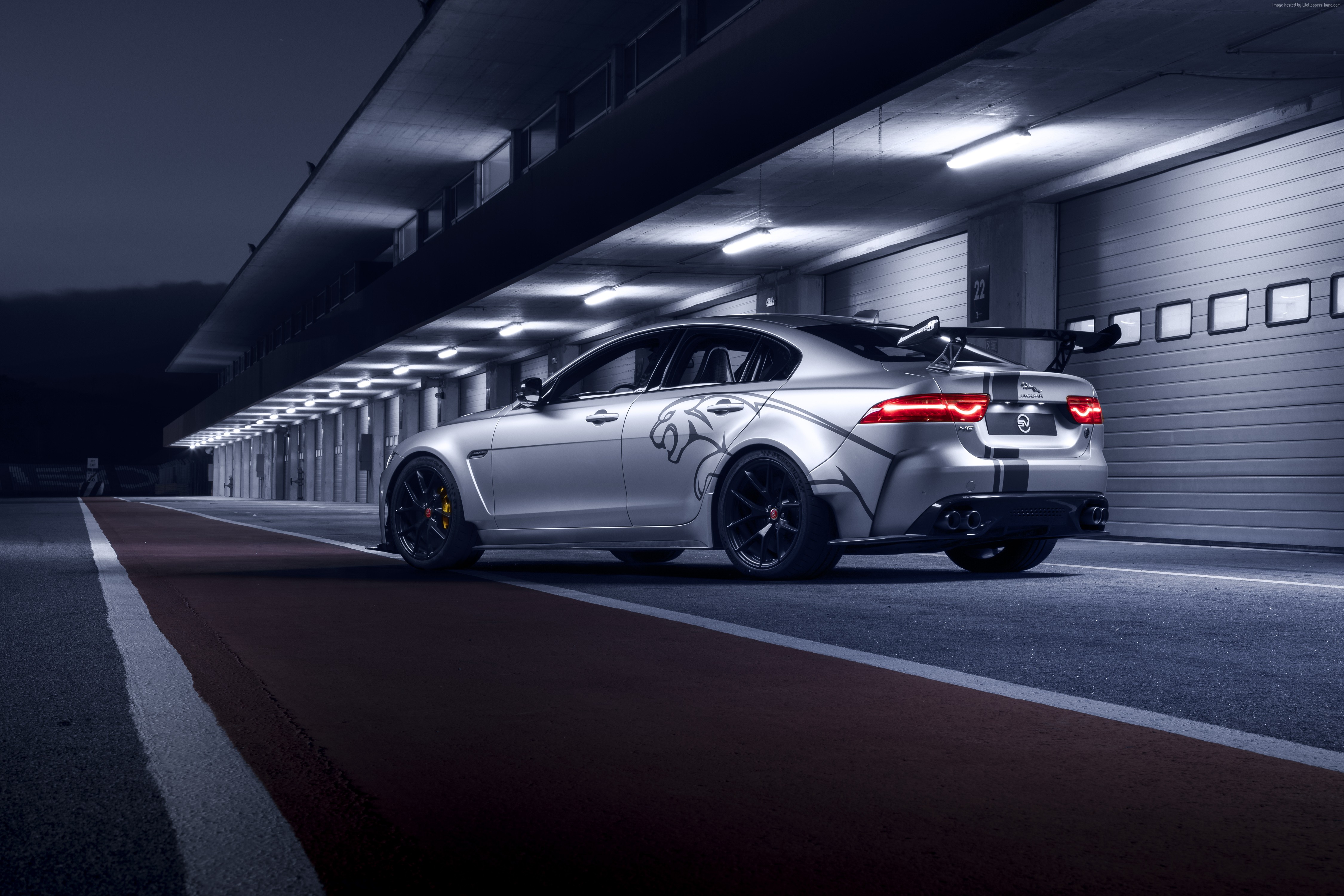 2018 Jaguar XE SV Project 8 4K HD Wallpaper