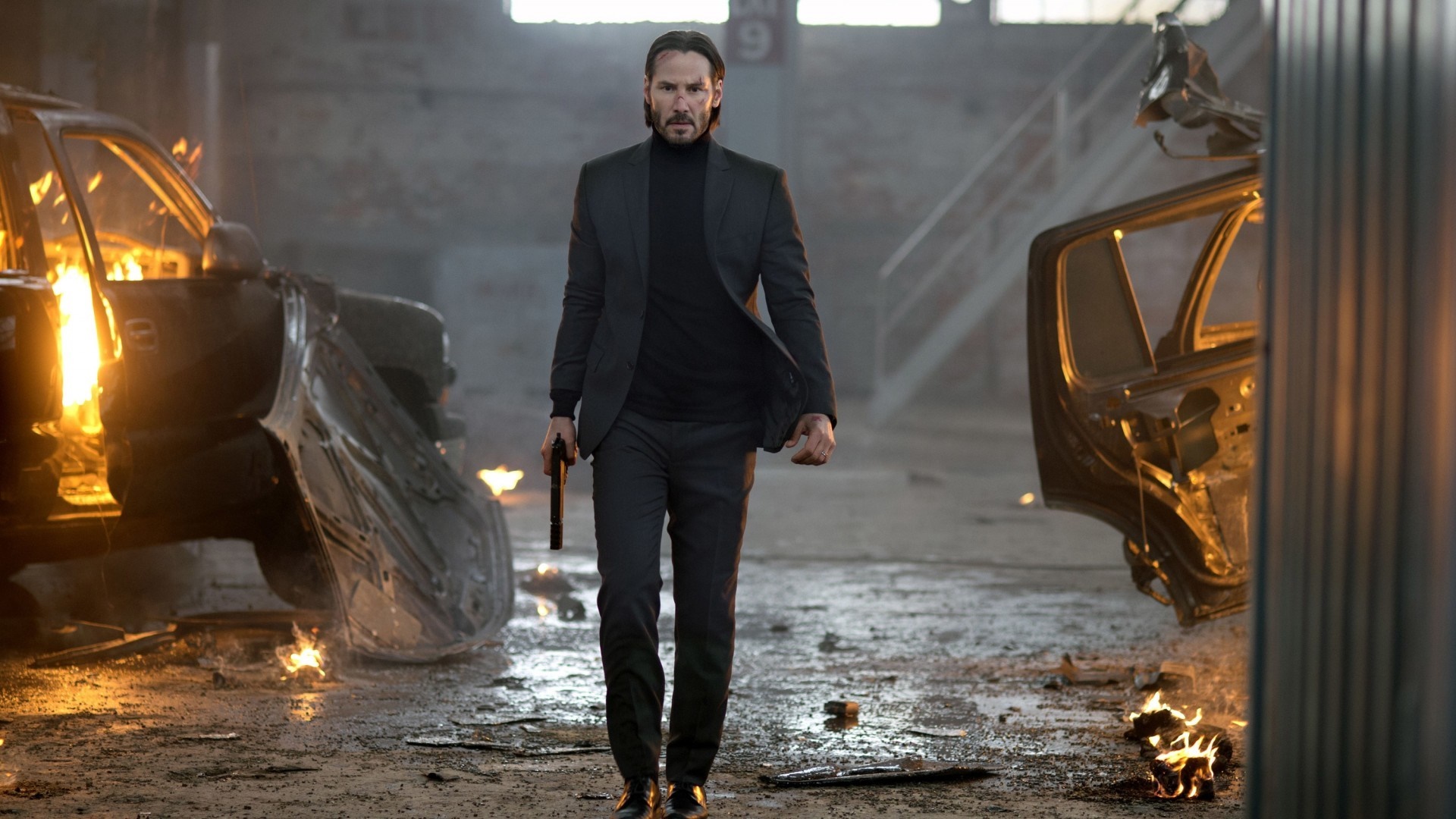 John Wick from John Wick holding a gun HD Wallpaper