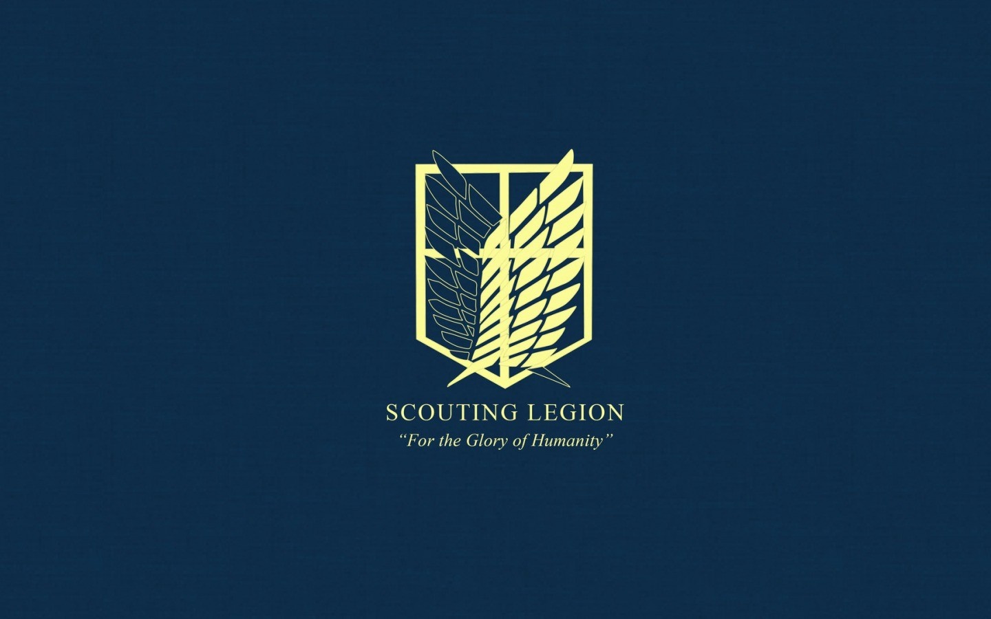 Scouting Legion logo from Attack on Titan HD Wallpaper