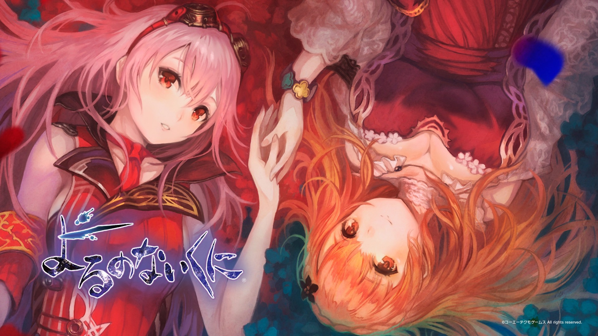 Arnice and Lily from Nights of Azure HD Wallpaper