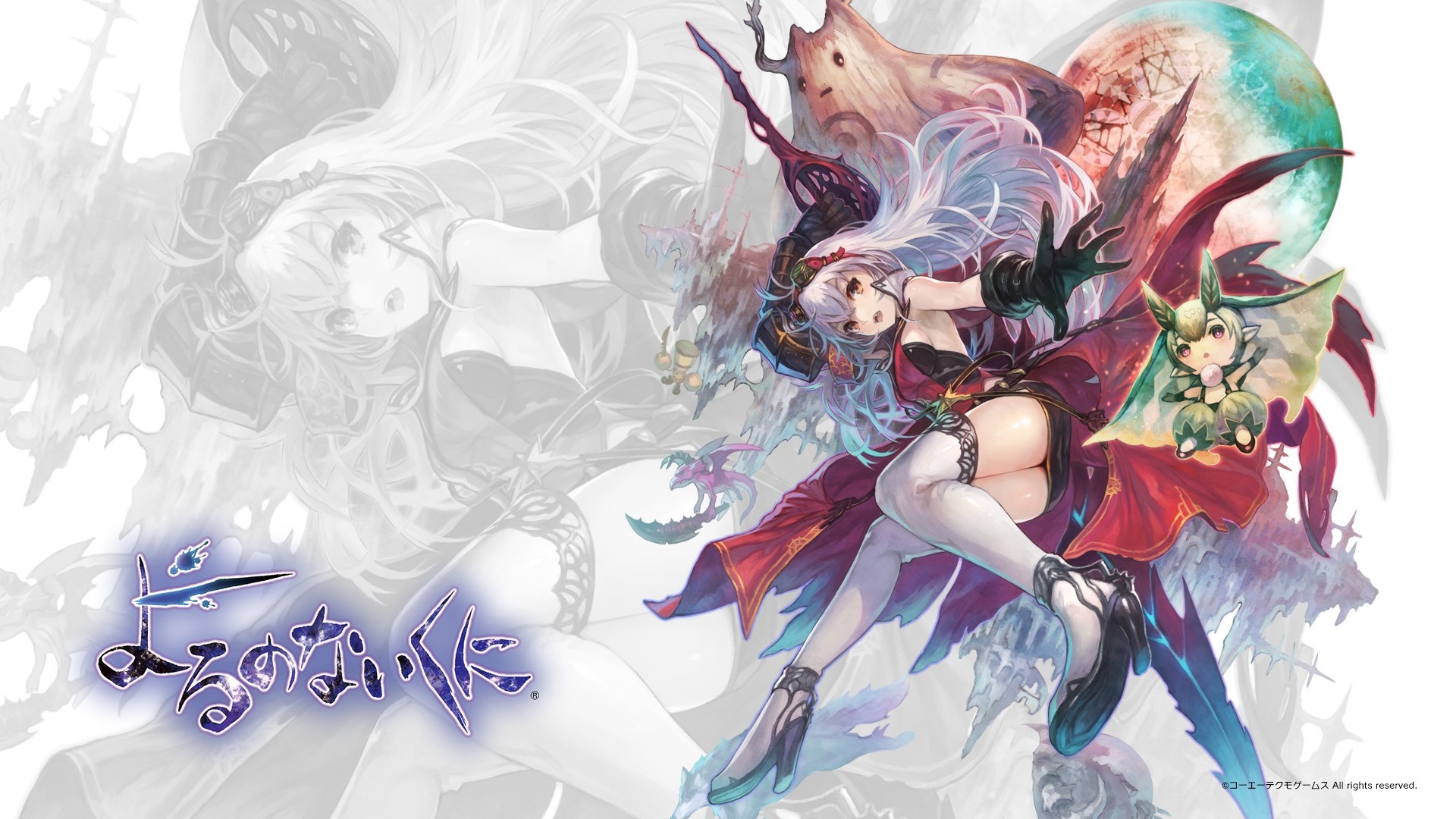 Arnice from Nights of Azure illustration HD Wallpaper