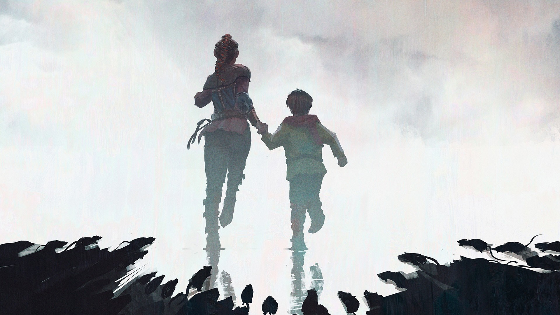 Amicia and Hugo from A Plague Tale: Innocence HD Wallpaper