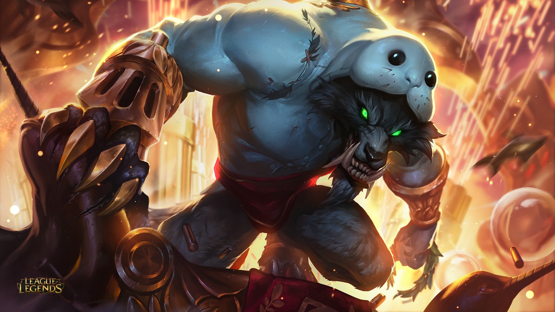 Warwick from League of Legends HD Wallpaper