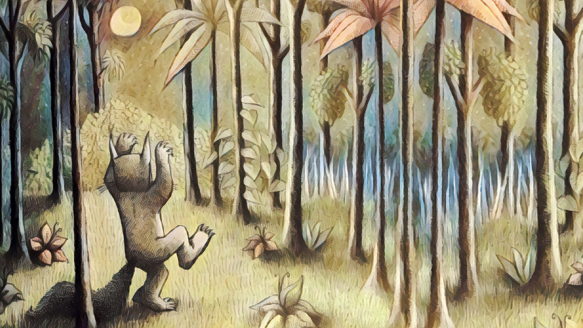 Max from Where the Wild Things Are in a forest HD Wallpaper
