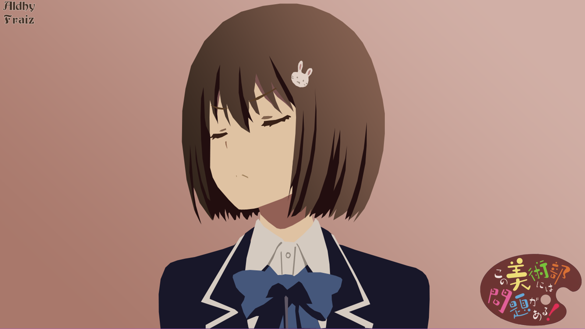 Usami Mizuki from Kono Bijutsubu ni wa Mondai ga Aru HD Wallpaper