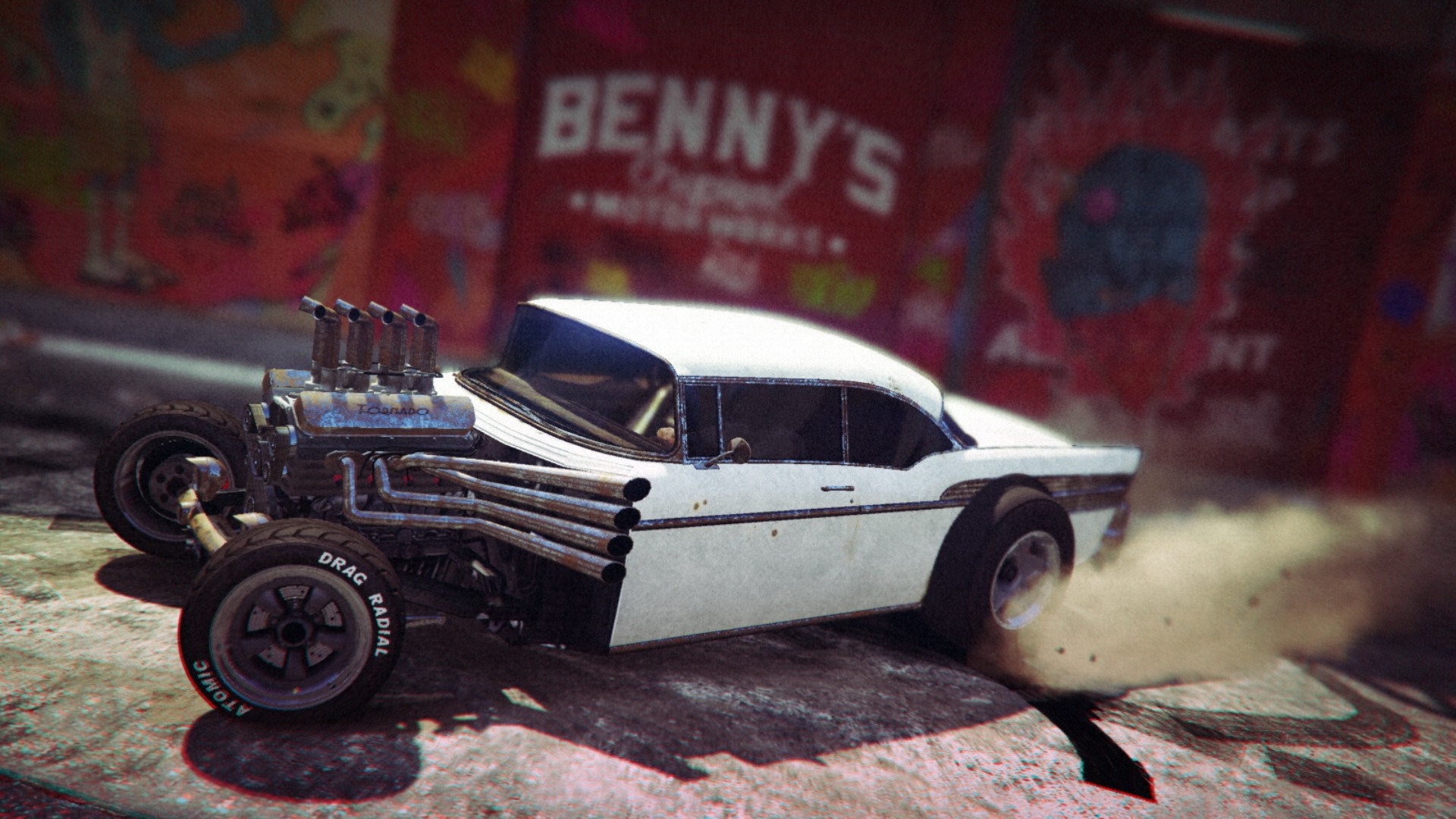 Rat Rod car from Grand Theft Auto V HD Wallpaper