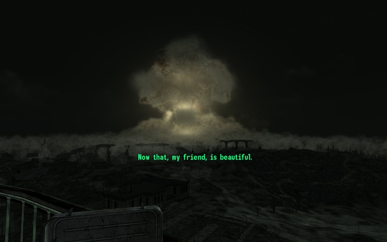 Fallout 3: Nuclear Explosion HD Wallpaper