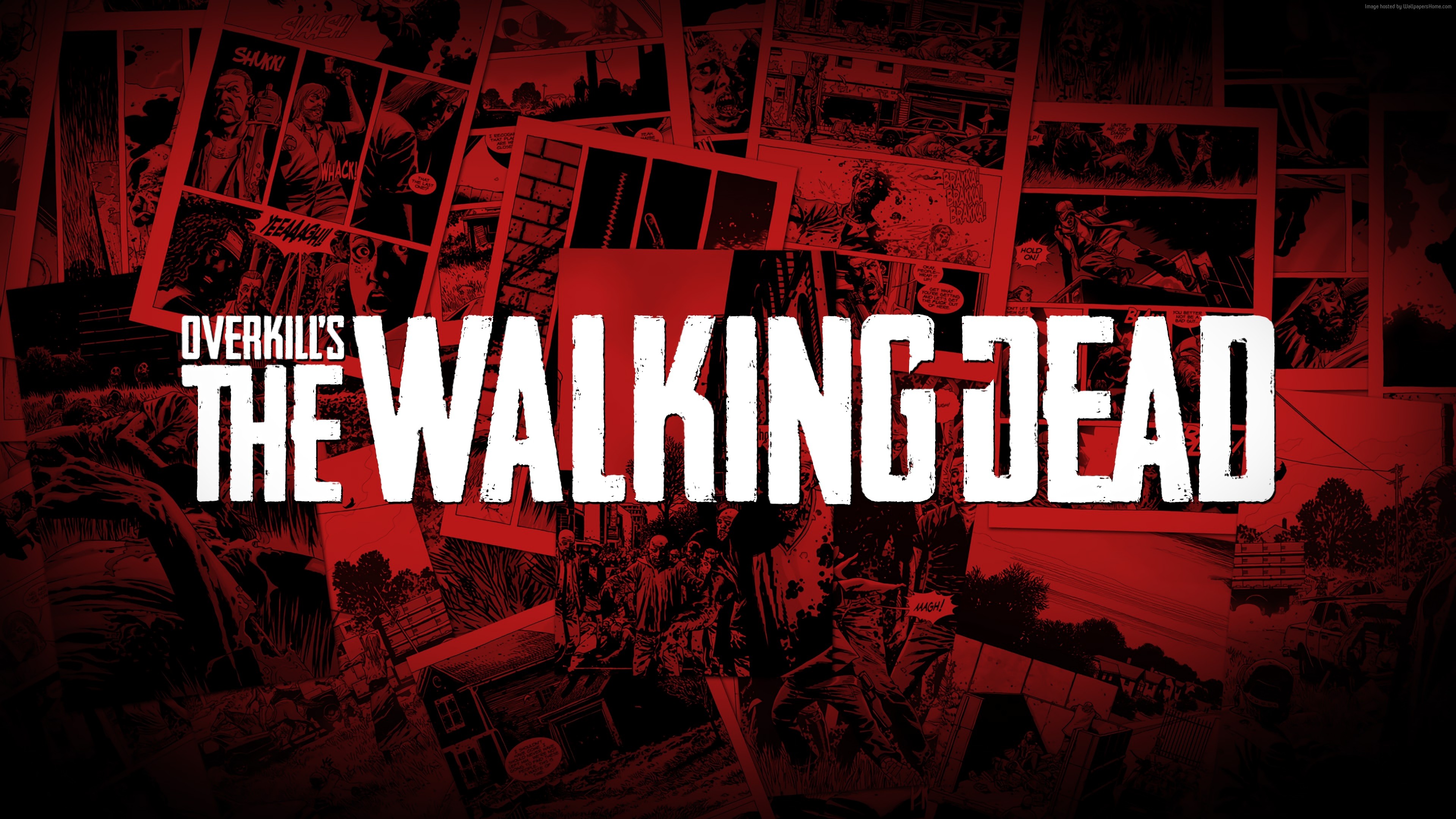Overkill's The Walking Dead 4K HD Wallpaper