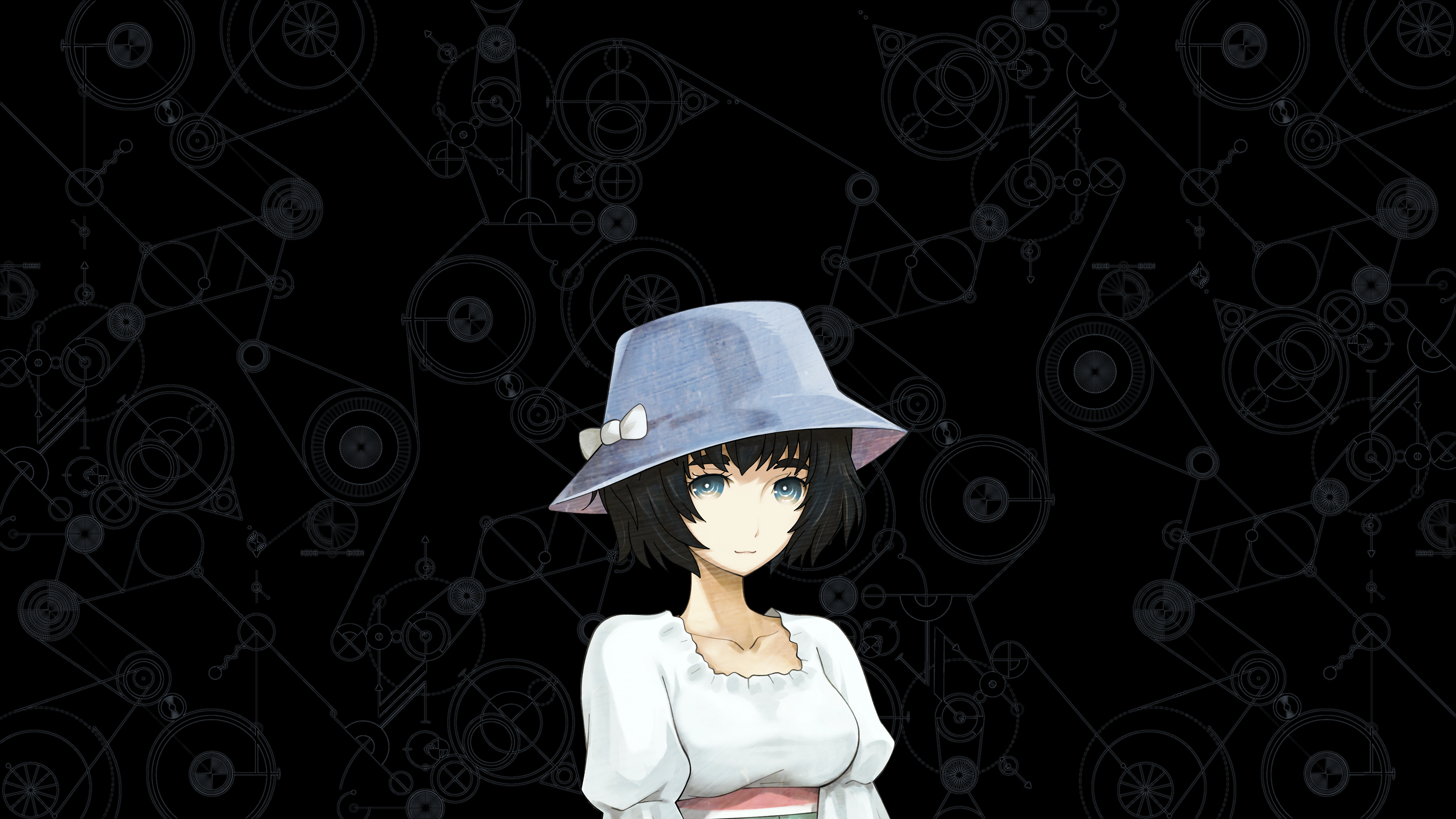 Shiina Mayuri from Steins Gate 0 wearing a hat HD Wallpaper