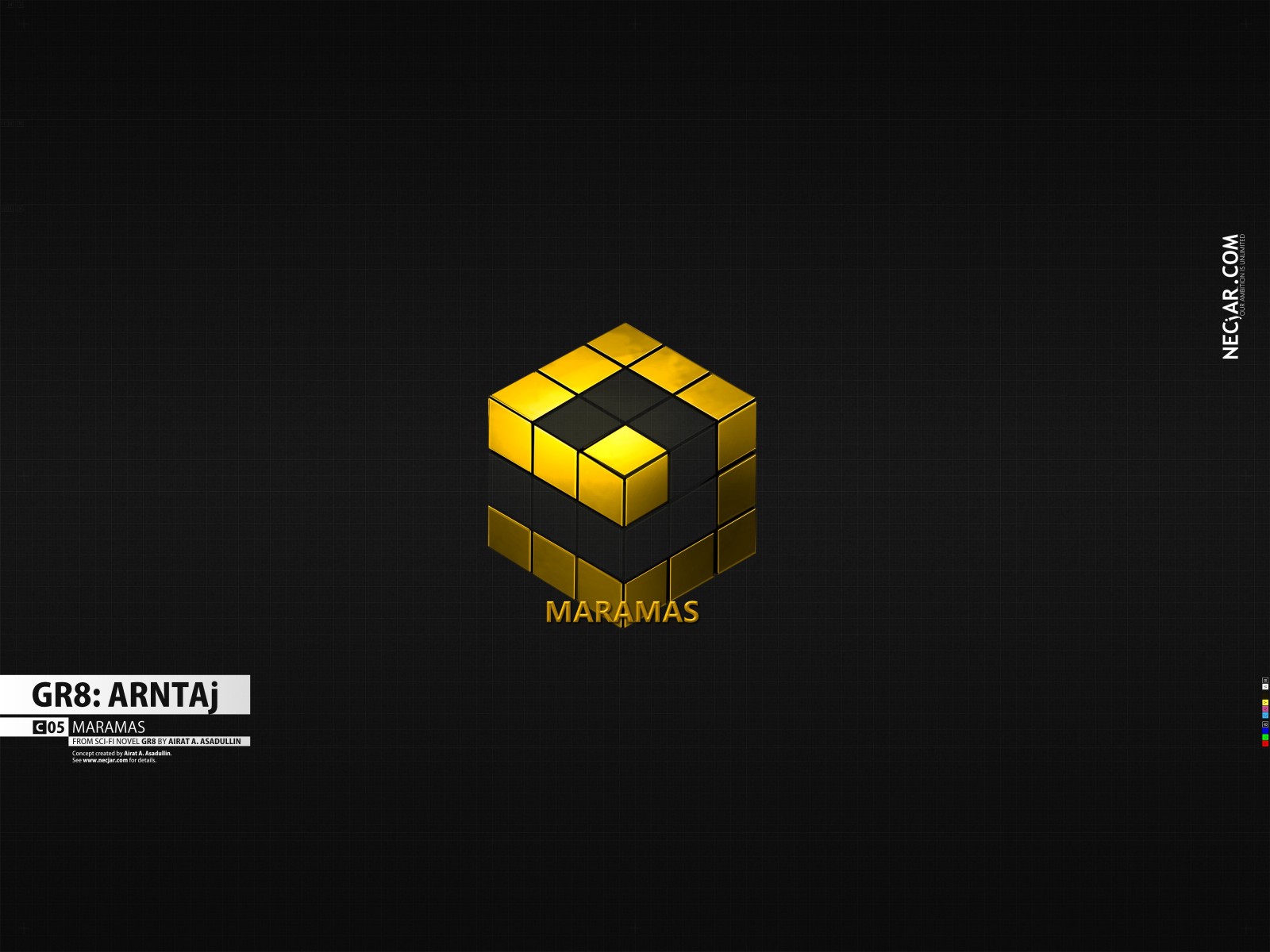 GR8: ARNTAJ MARAMAS Logo HD Wallpaper