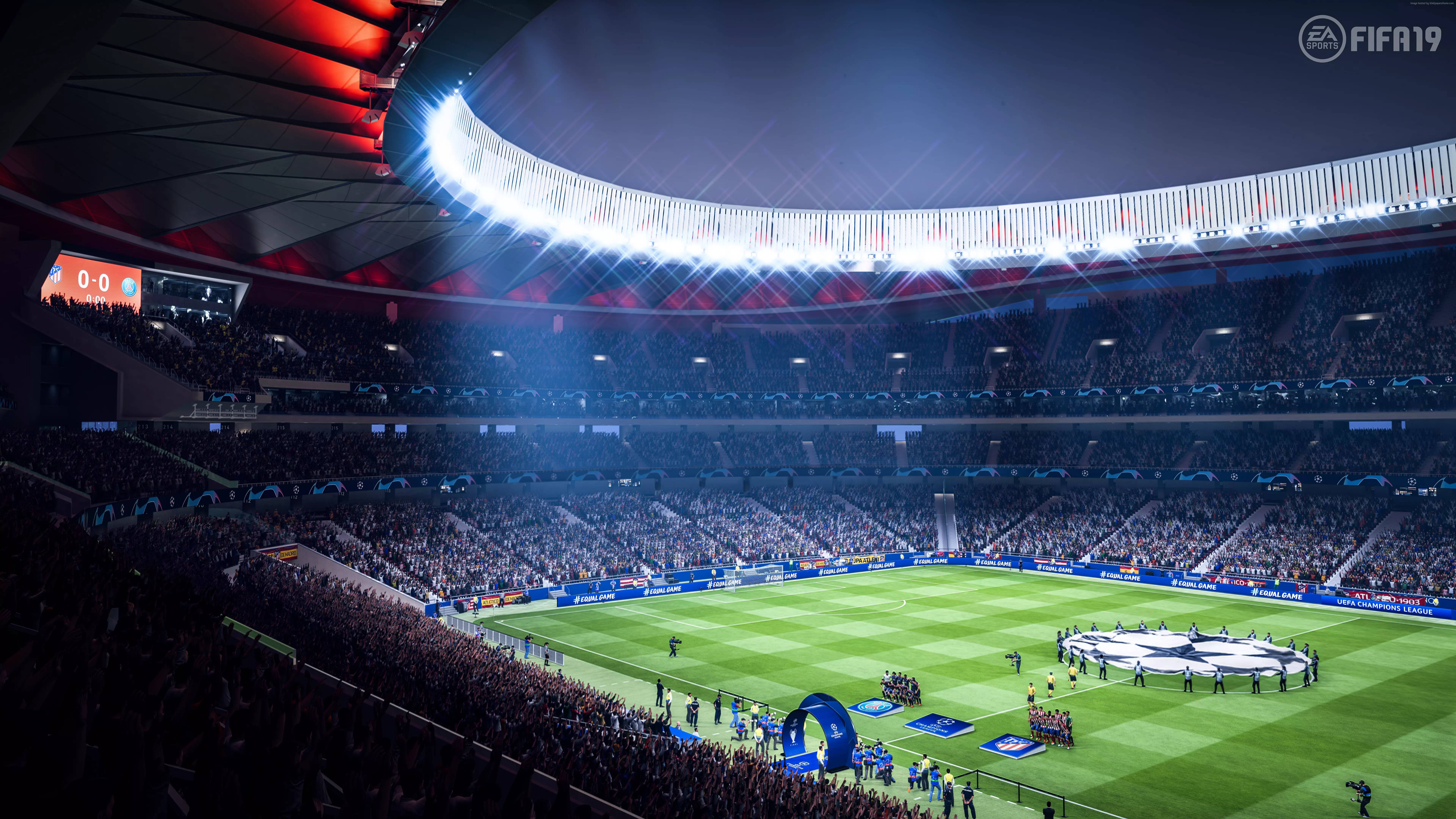 FIFA 19 stadium screenshot HD Wallpaper