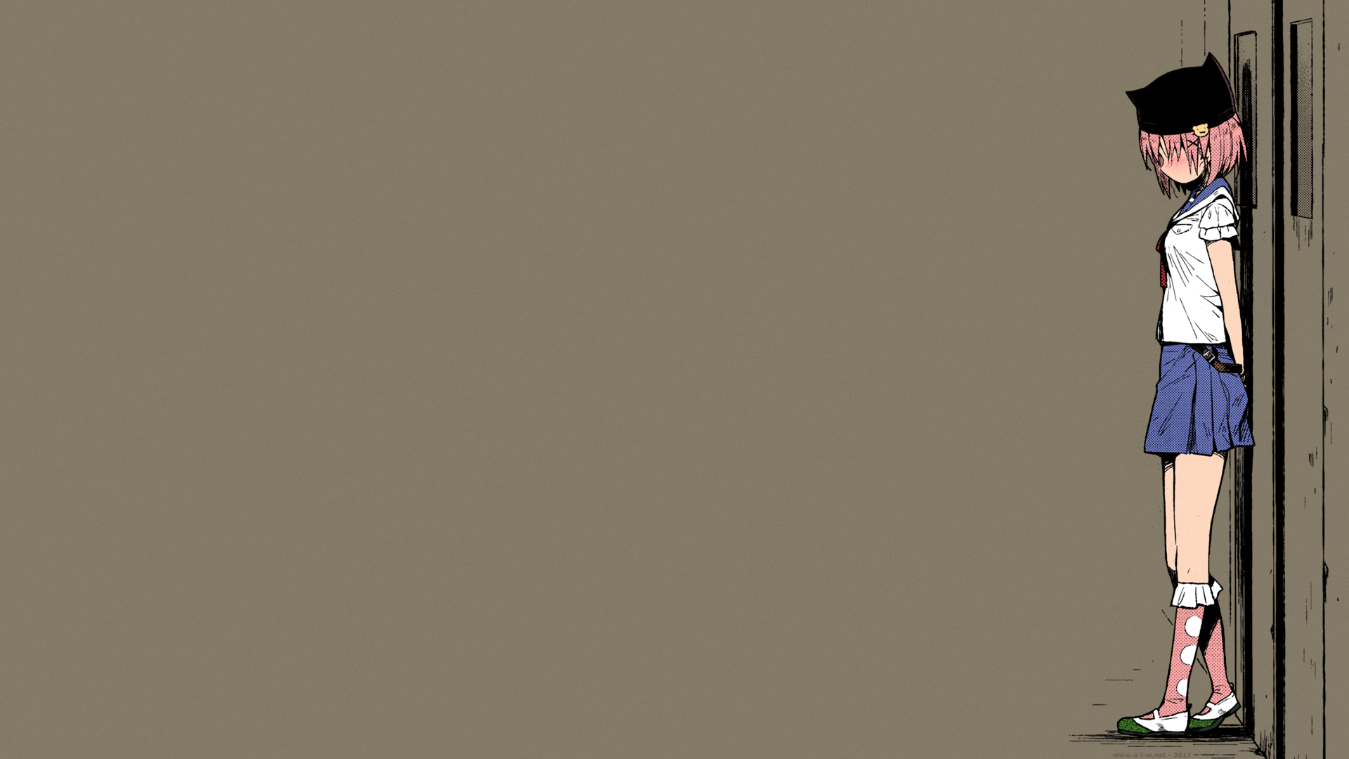 Yuki Takeya from Gakkou Gurashi HD Wallpaper