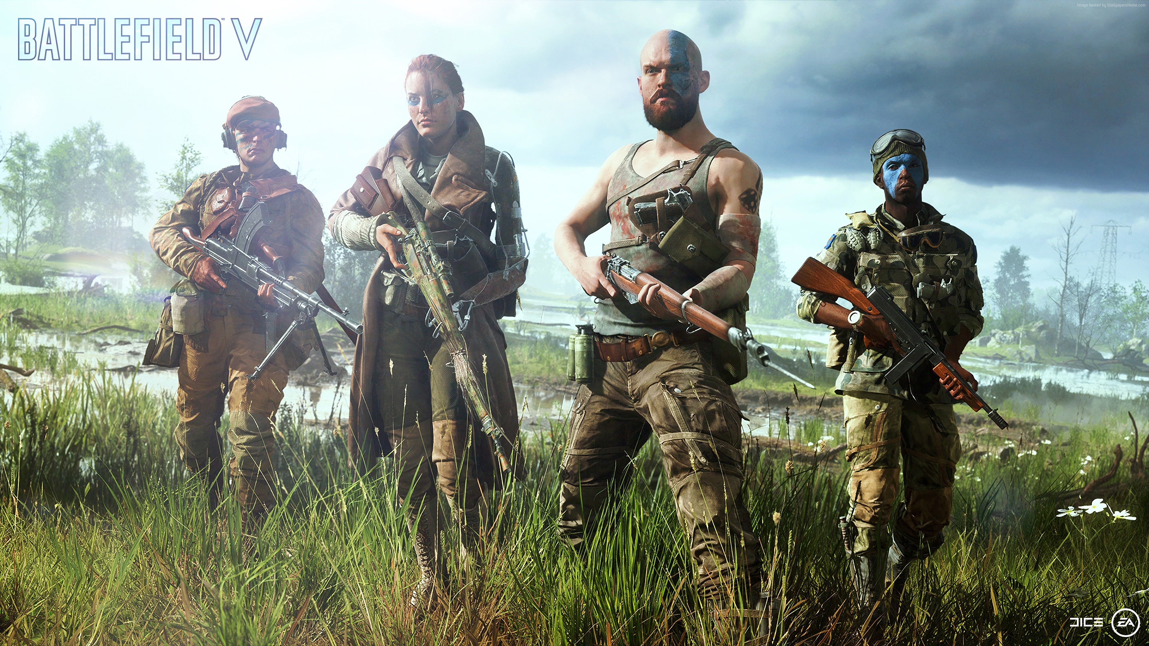 Battlefield V 4K screenshot HD Wallpaper