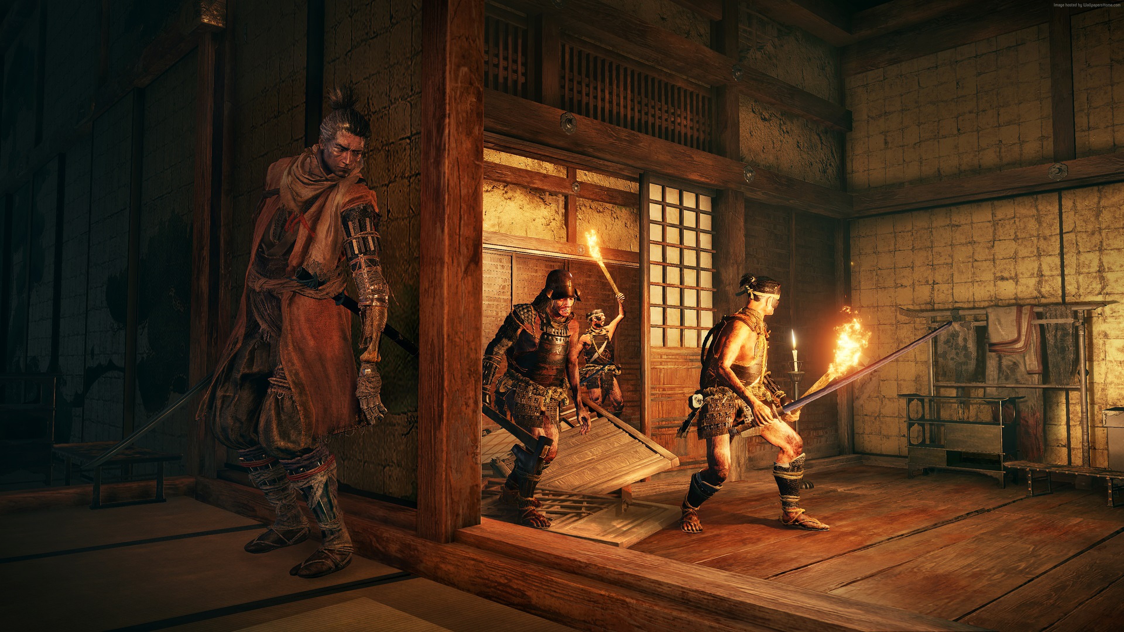Sekiro: Shadows Die Twice 4K E3 2018 screenshot HD Wallpaper