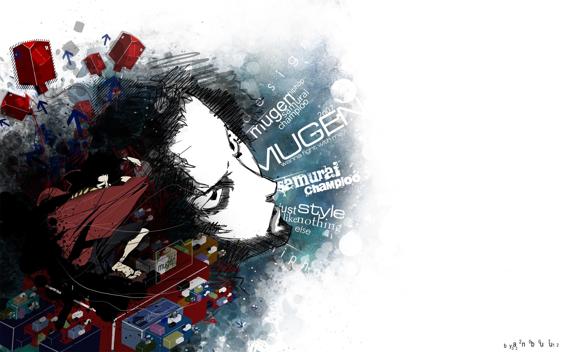 Mugen and Jin from Samurai Champloo HD Wallpaper