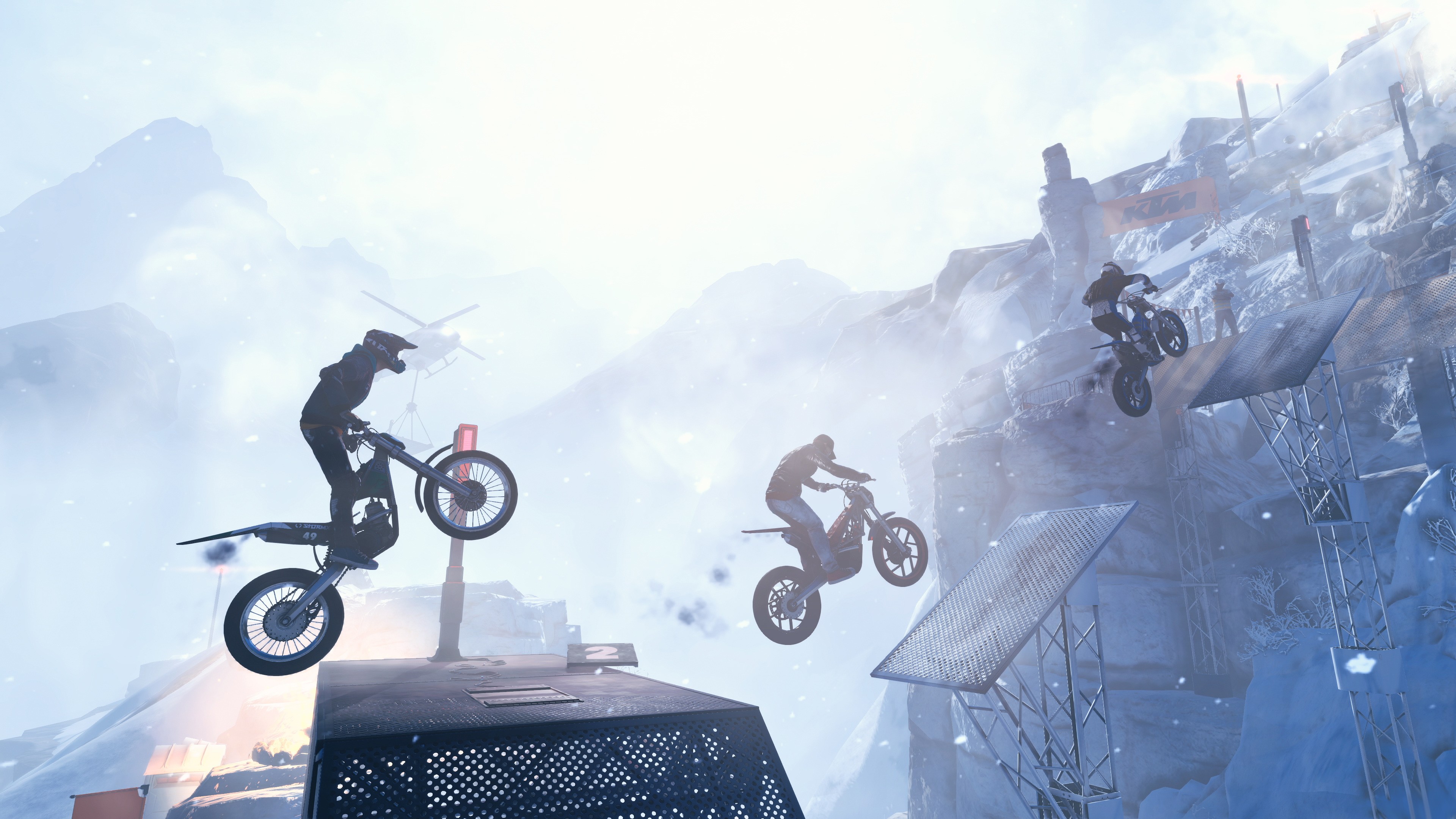 Trials Rising 4K screenshot HD Wallpaper