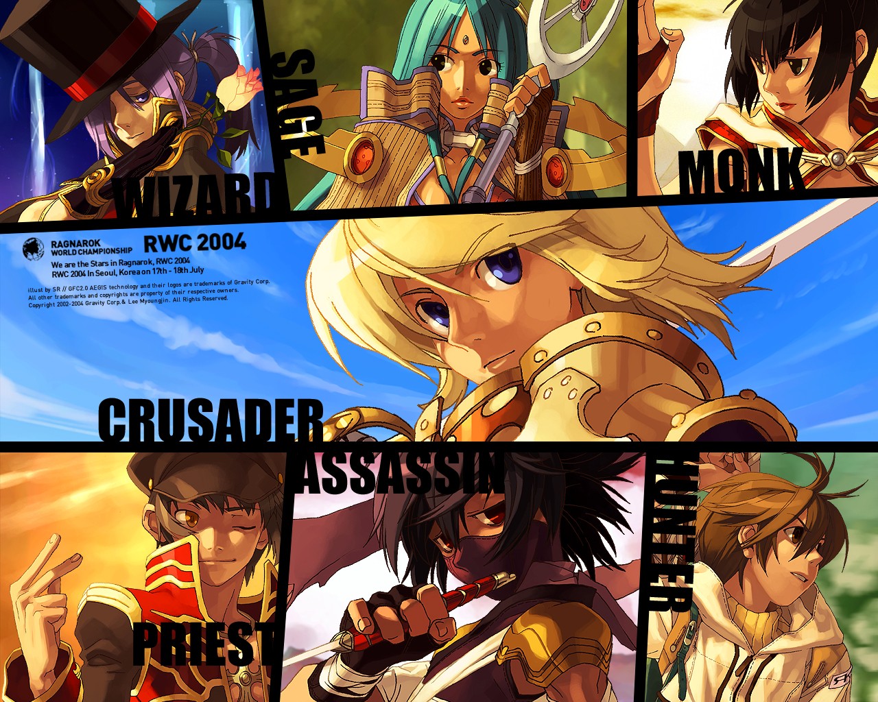 Ragnarok World Championship 2004 characters HD Wallpaper