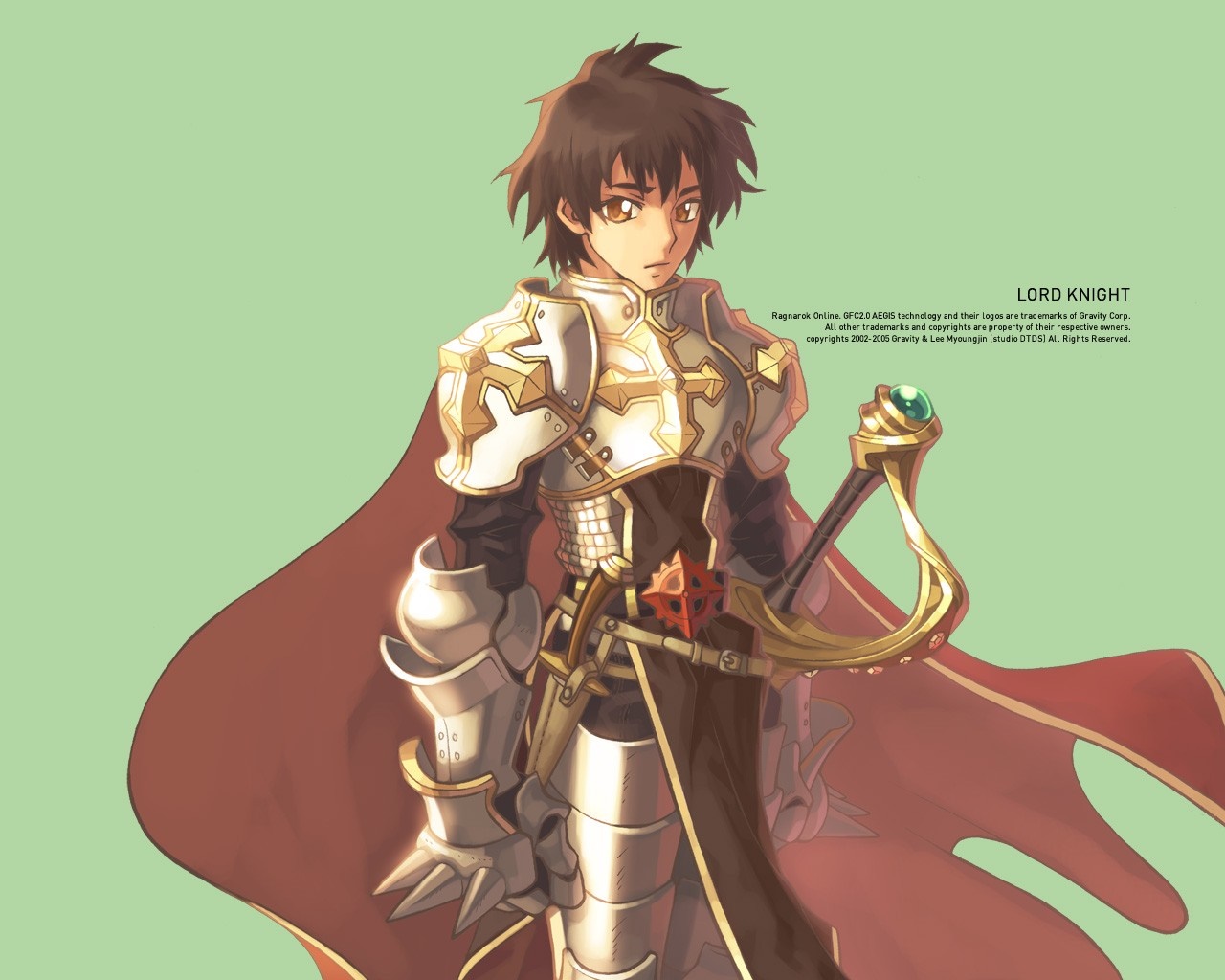Lord Knight from Ragnarok Online HD Wallpaper