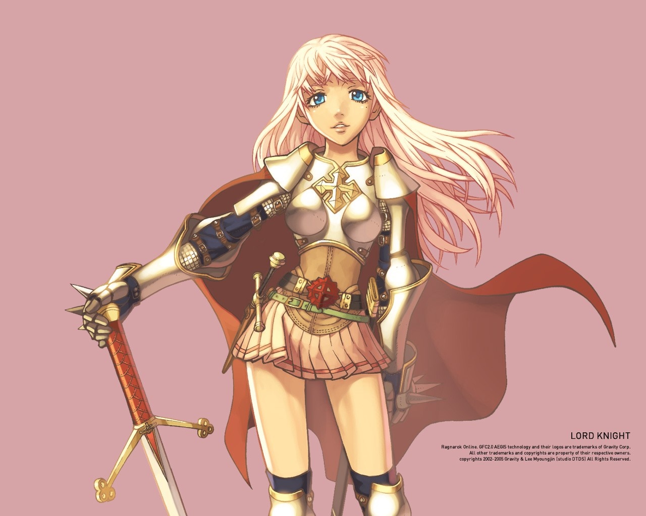 Lord Knight from Ragnarok Online HD Wallpaper