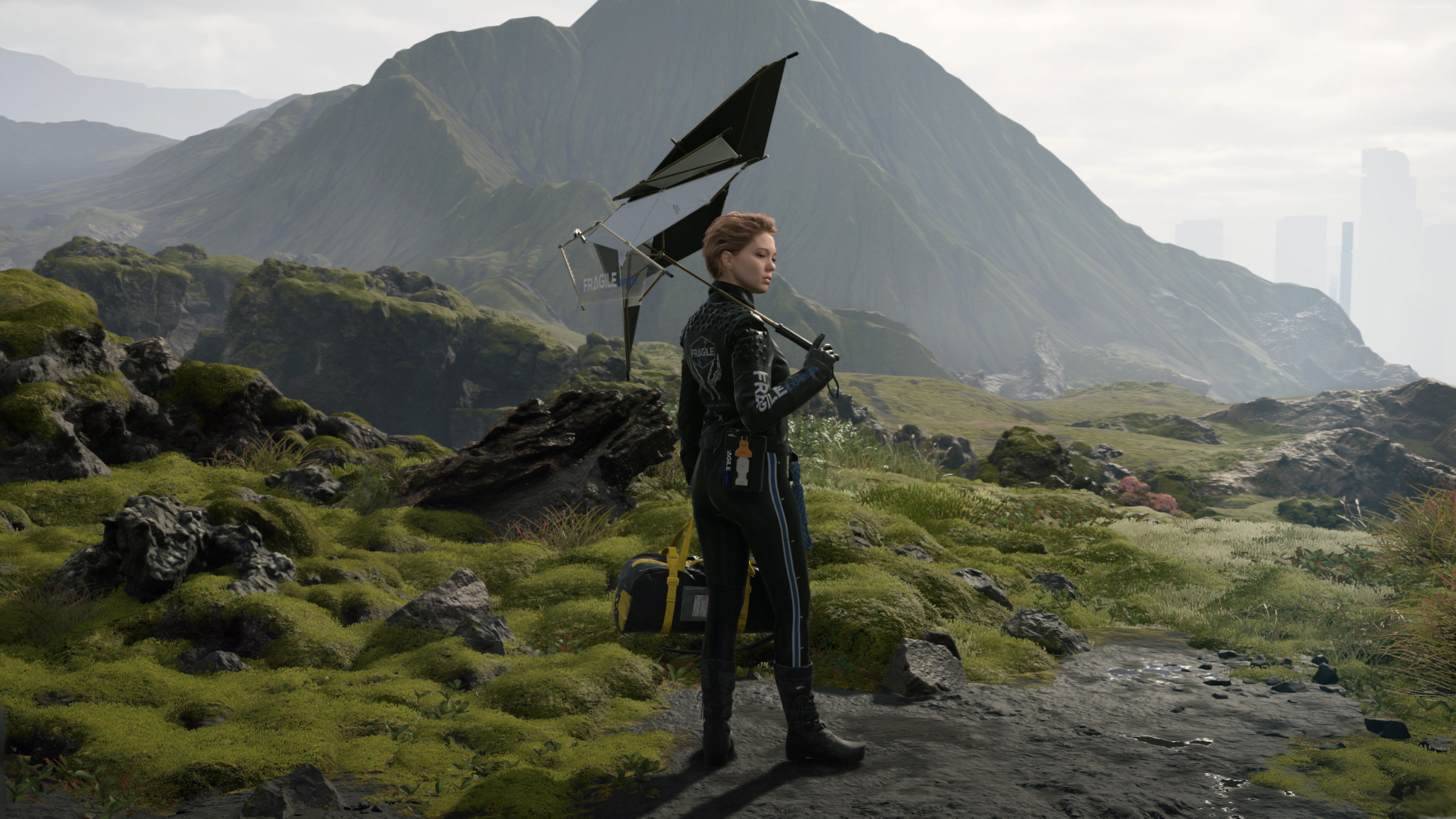 4K E3 2018 screenshot from Death Stranding HD Wallpaper