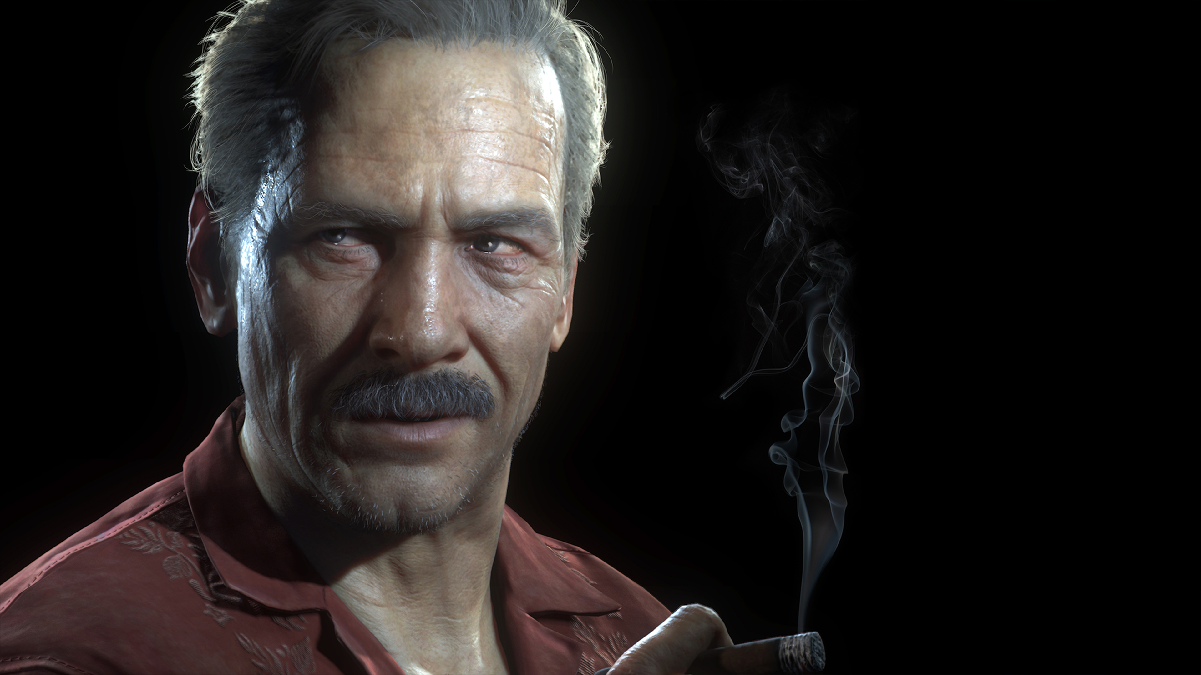 Victor Sullivan from Uncharted 4: A Thief's End HD Wallpaper